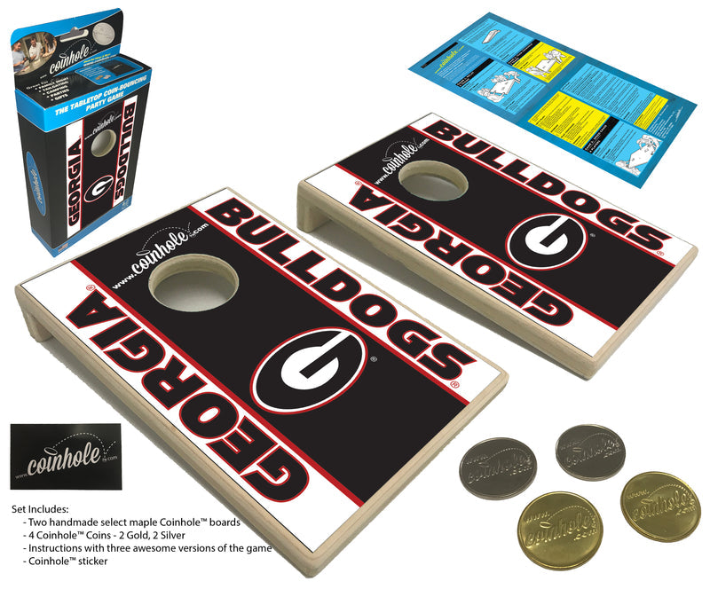 University of Georgia Coinhole Game Set