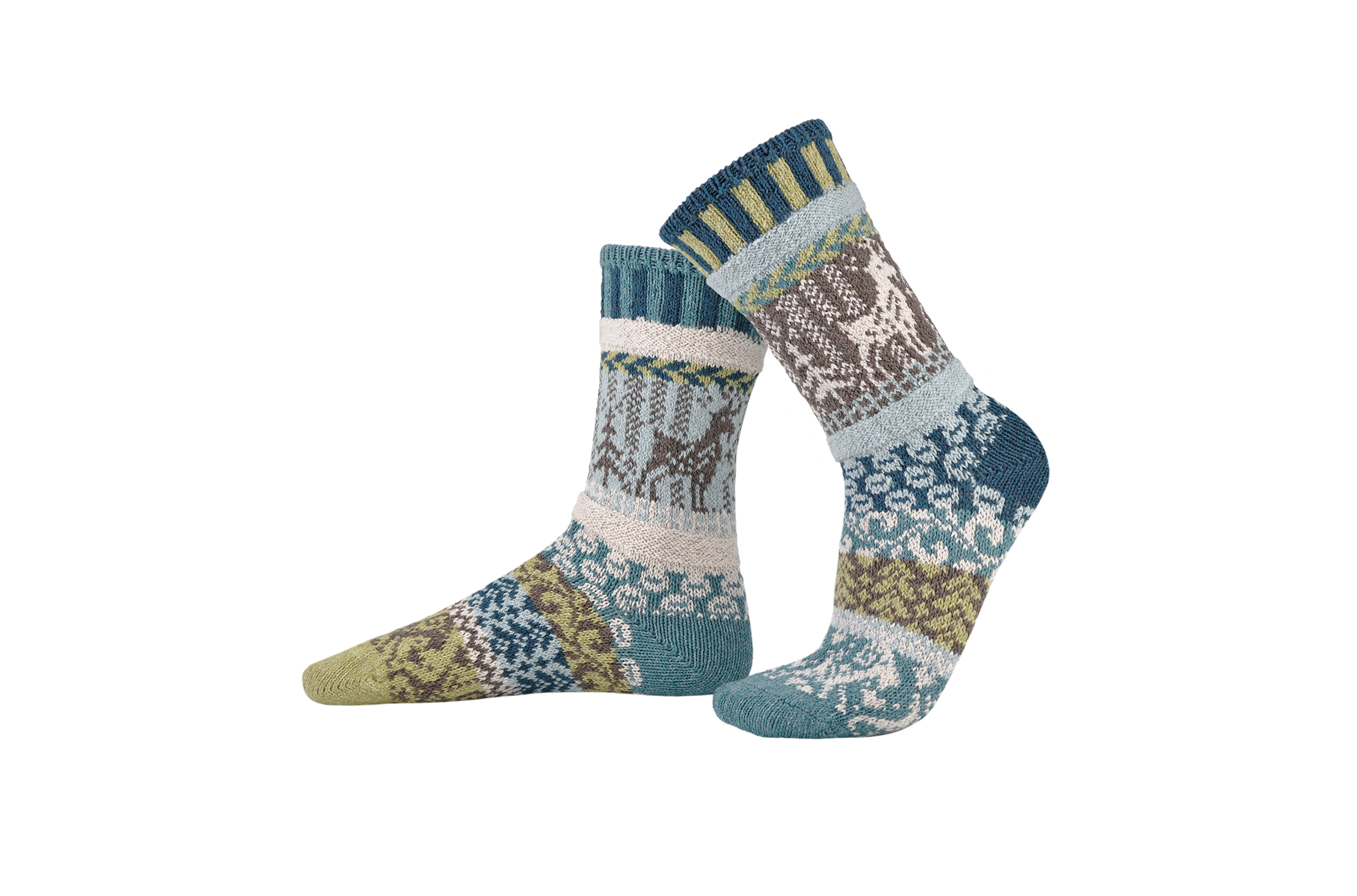 Goat Crew Socks - Small (W: 6-8, M: 5-7)