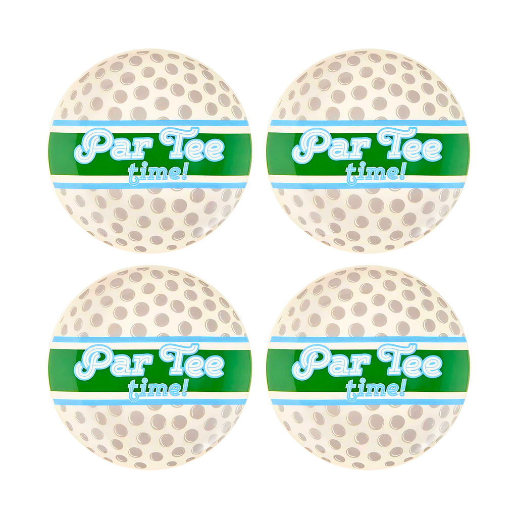 League Golf Appetizer Plate (set of 4)