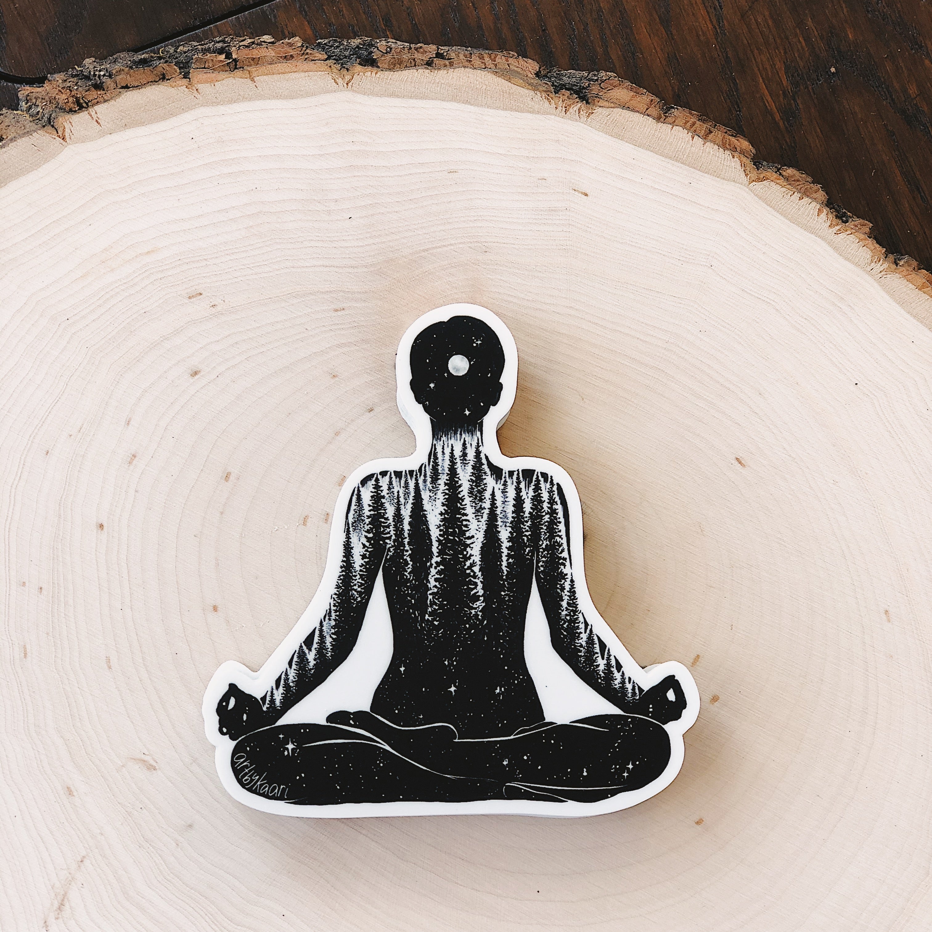 GROUNDED & GROWING VINYL STICKER