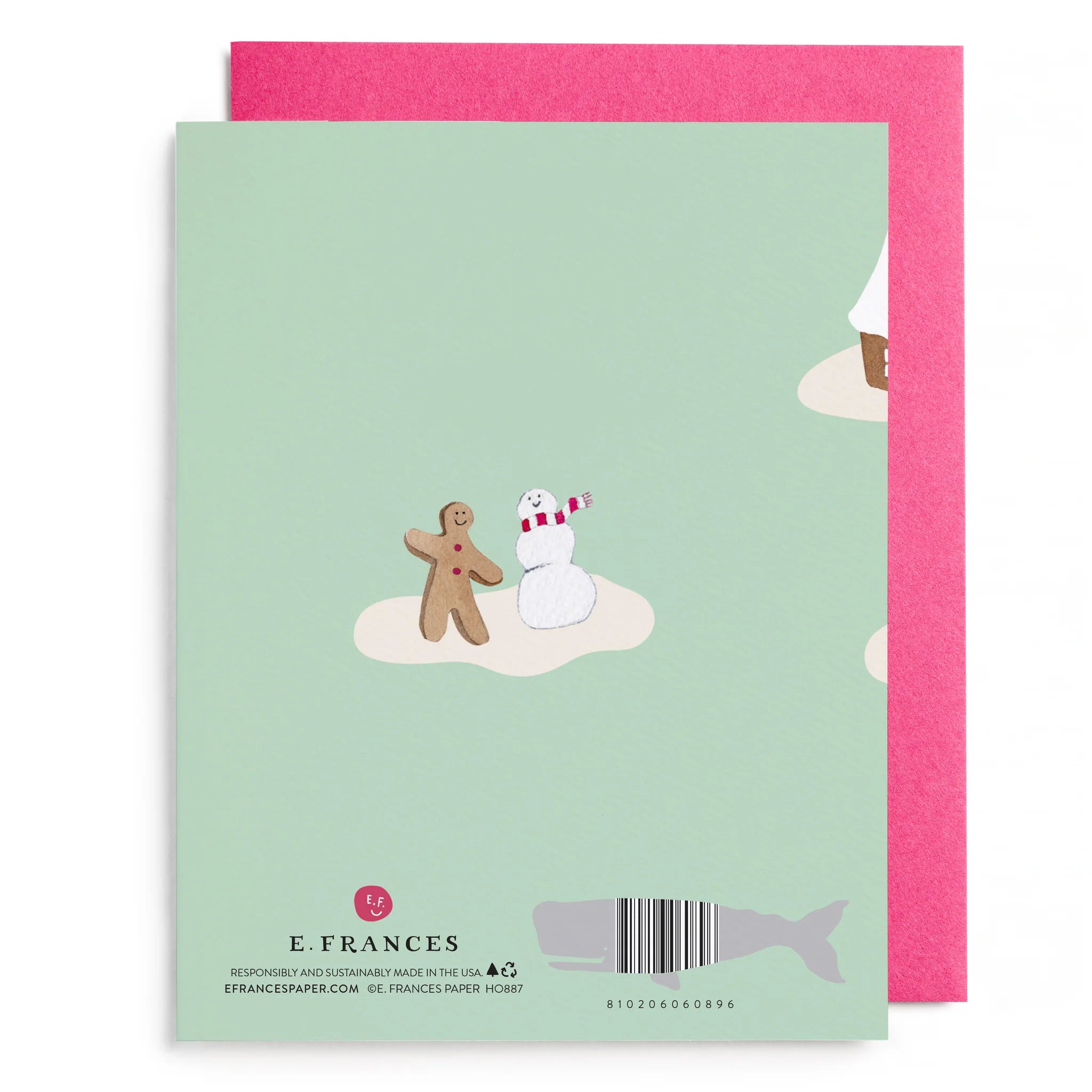 GINGERBREAD GREETING CARD