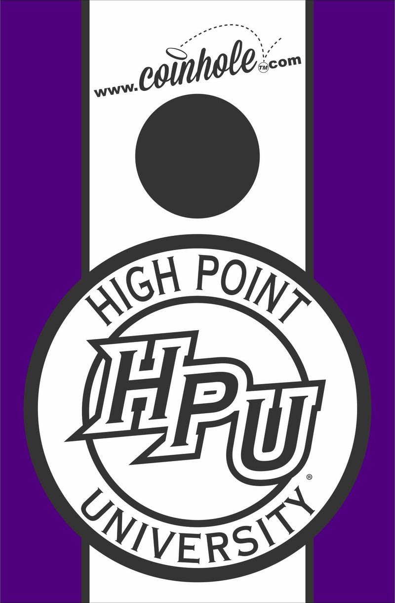 High Point University Coinhole Game Set