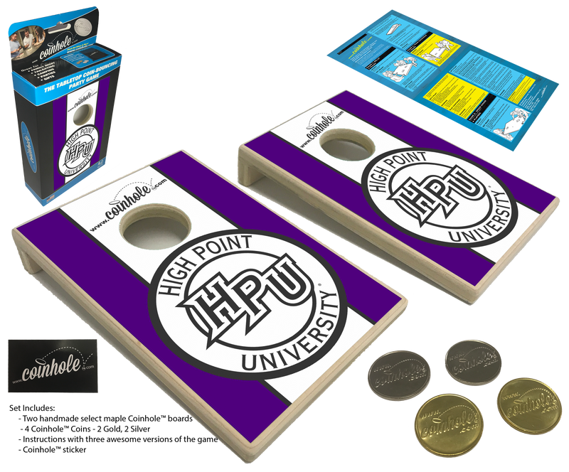 High Point University Coinhole Game Set