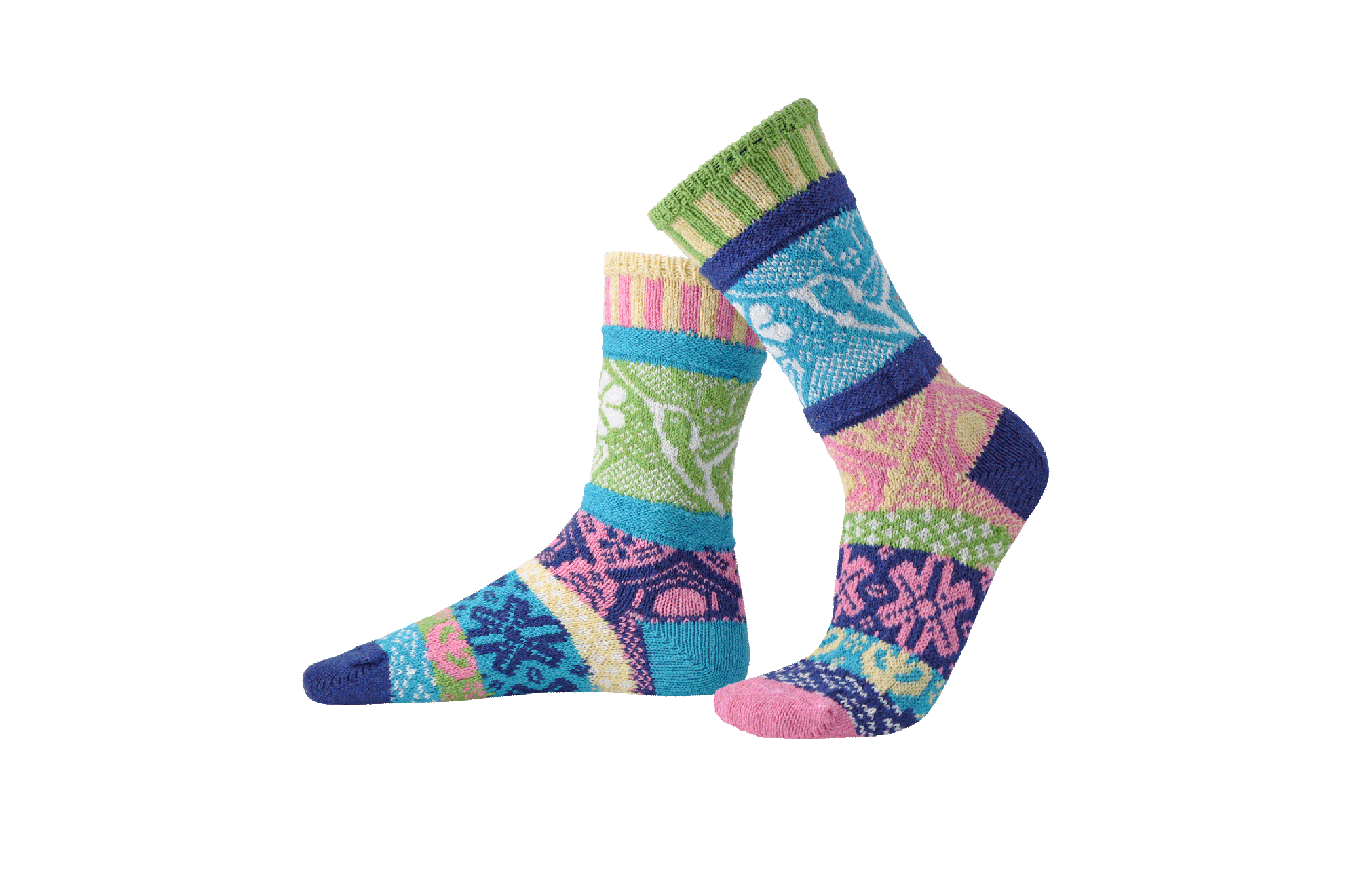 Hummingbird Crew Socks - Medium (W: 8-10, M: 7-9)