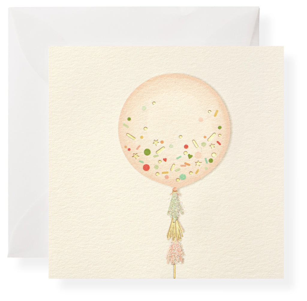 Confetti Balloon - Gift Enclosure Card
