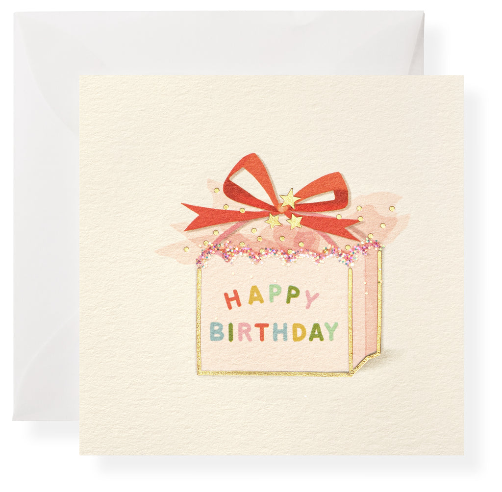 BIRTHDAY PRESENT-GIFT ENCLOSURE CARD