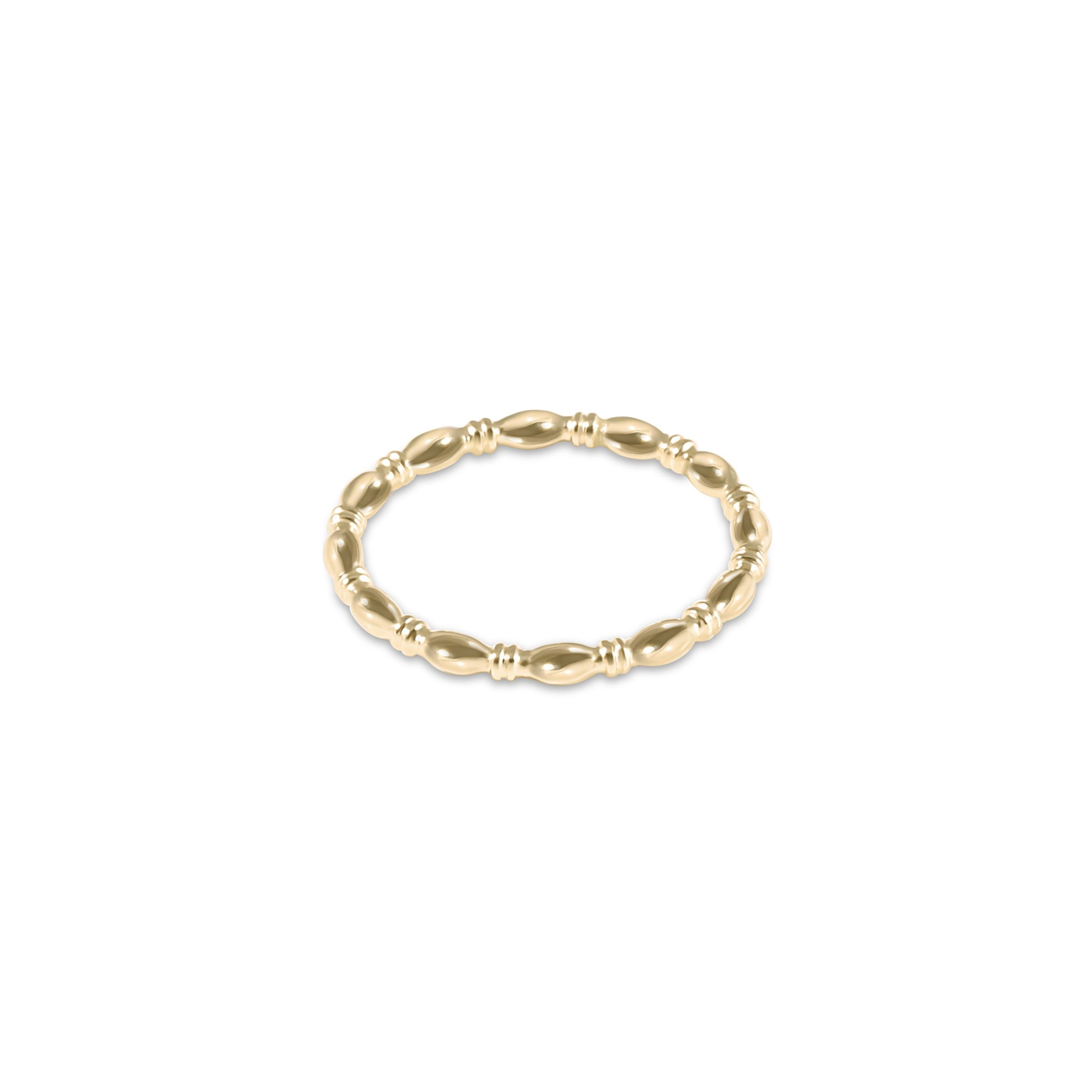 HARMONY GOLD RING SZ 8