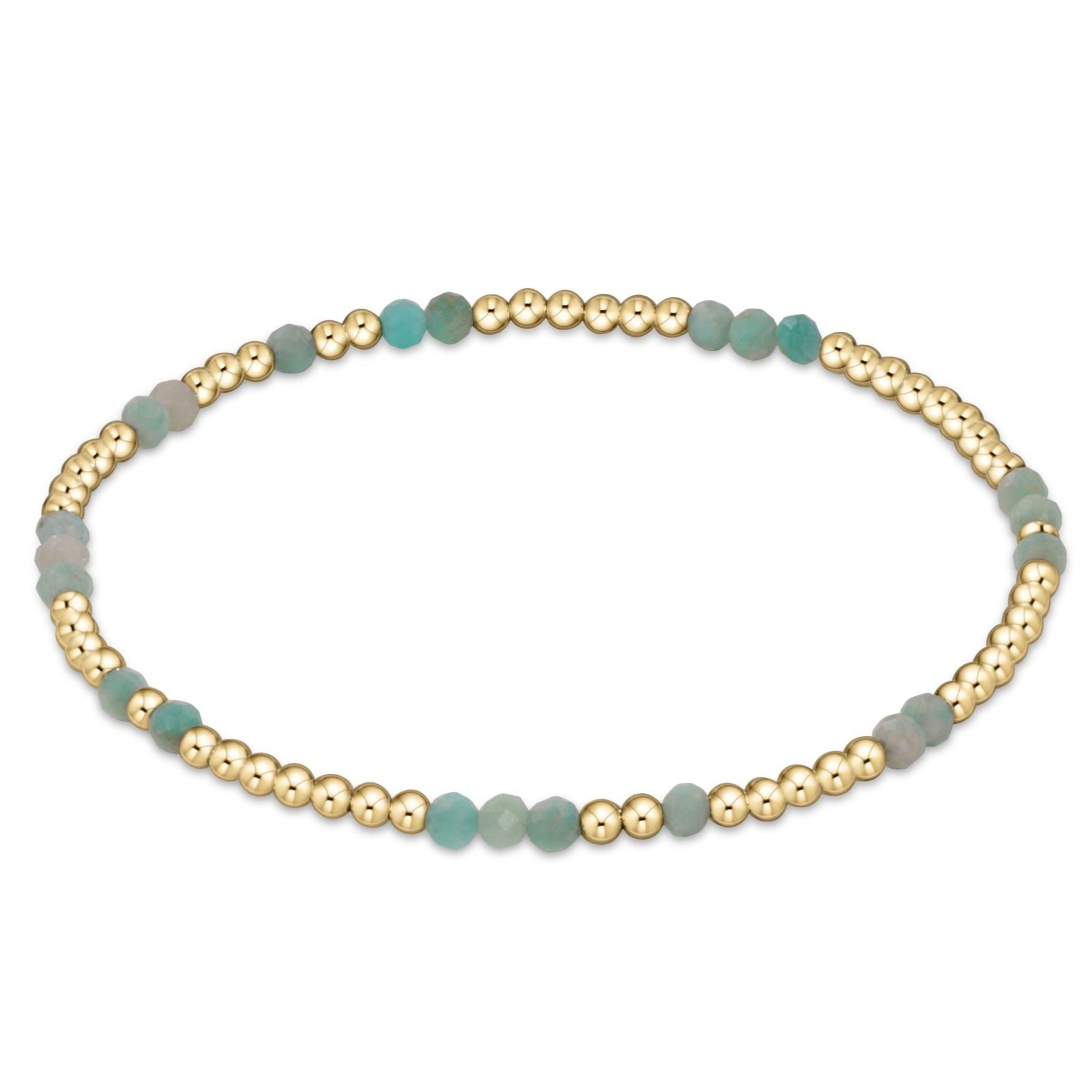 Extends - Hope Unwritten Gemstone Bracelet - Amazonite