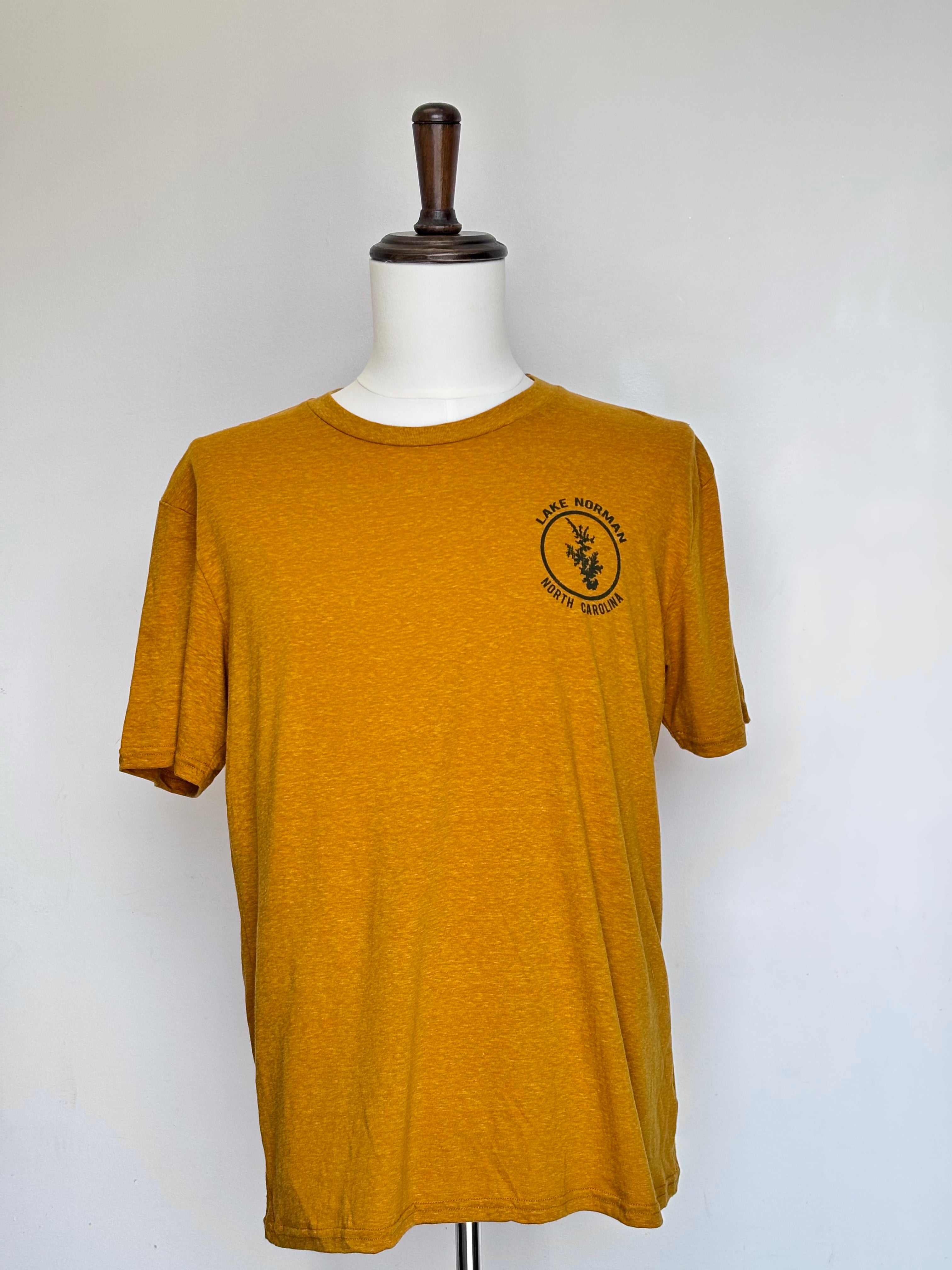 LKN MENS TRIBLEND TEE-GINGER-LARGE