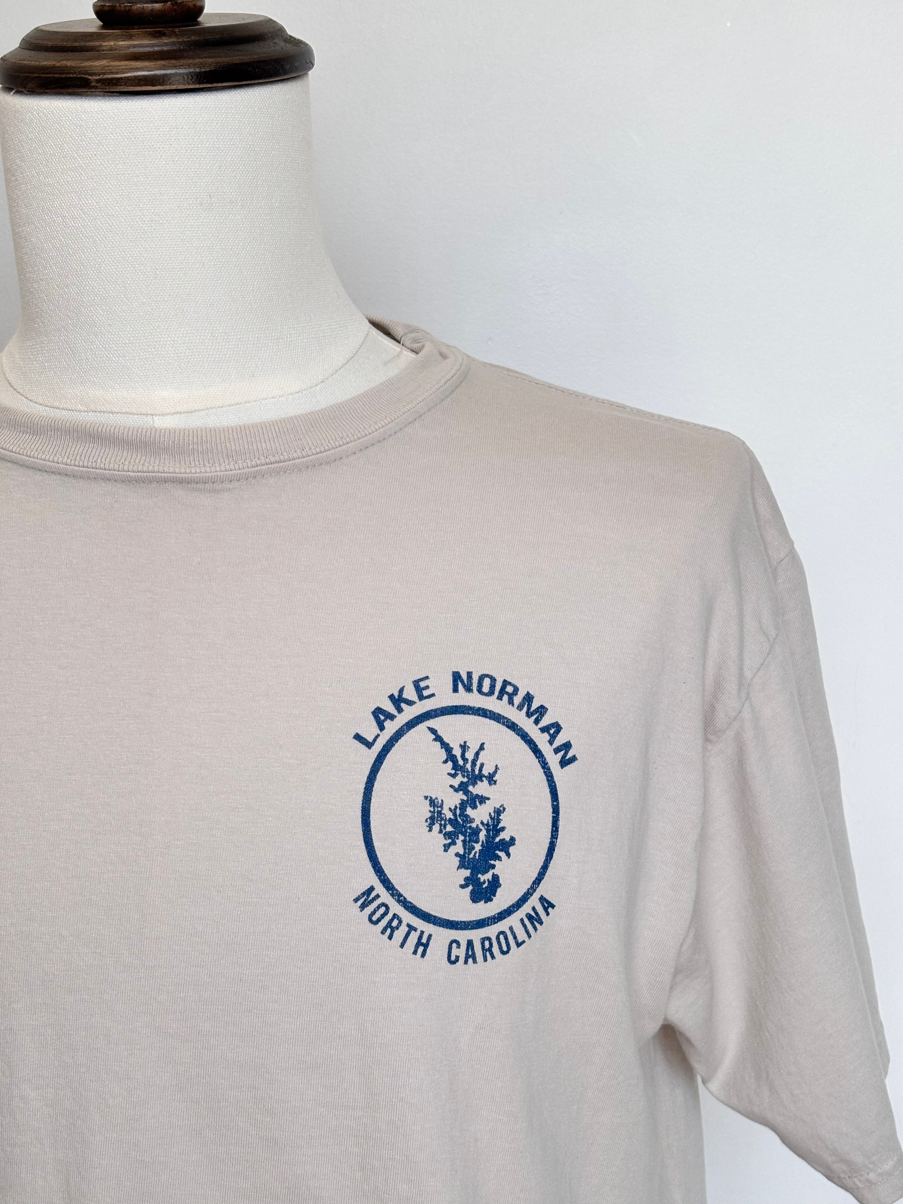 LKN MENS TEE RINGSPUN-CEMENT-XL