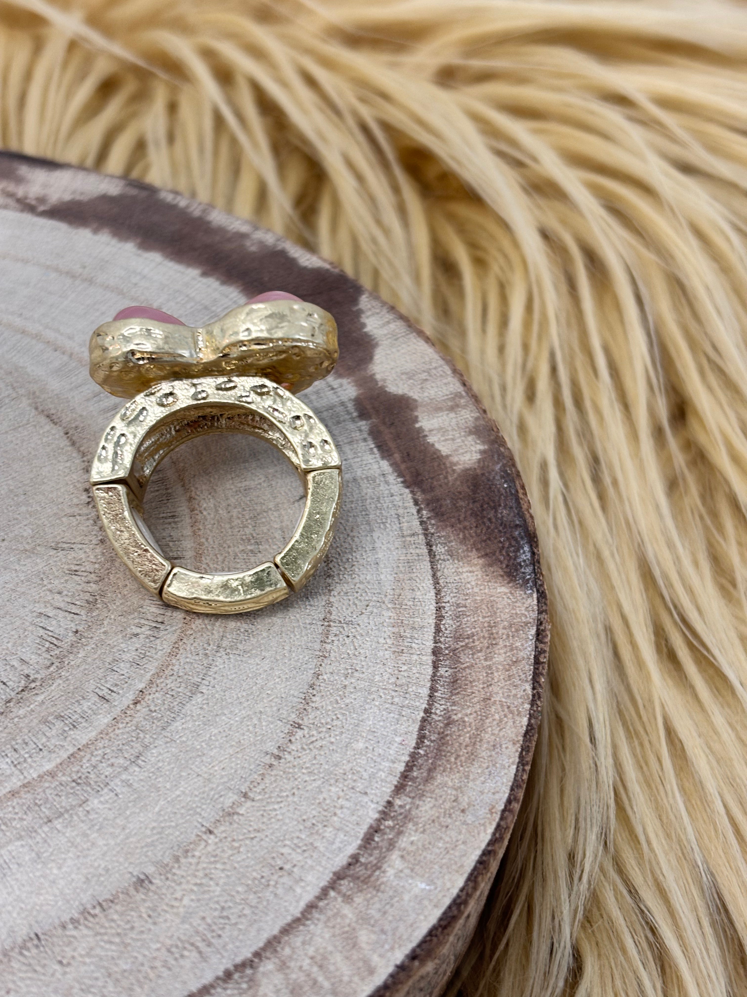 Pink Heart Ring