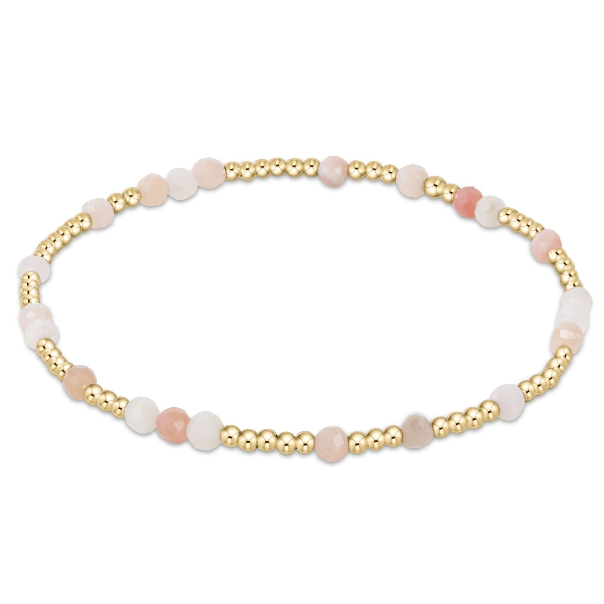 Extends - Hope Unwritten Gemstone Bracelet - Pink Opal