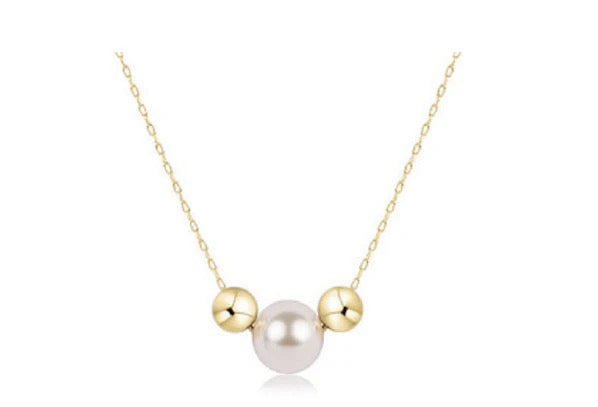 16" Necklace Gold - Purpose Pearl