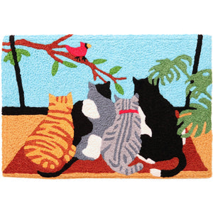 BIRD WATCHERS 20X30" RUG