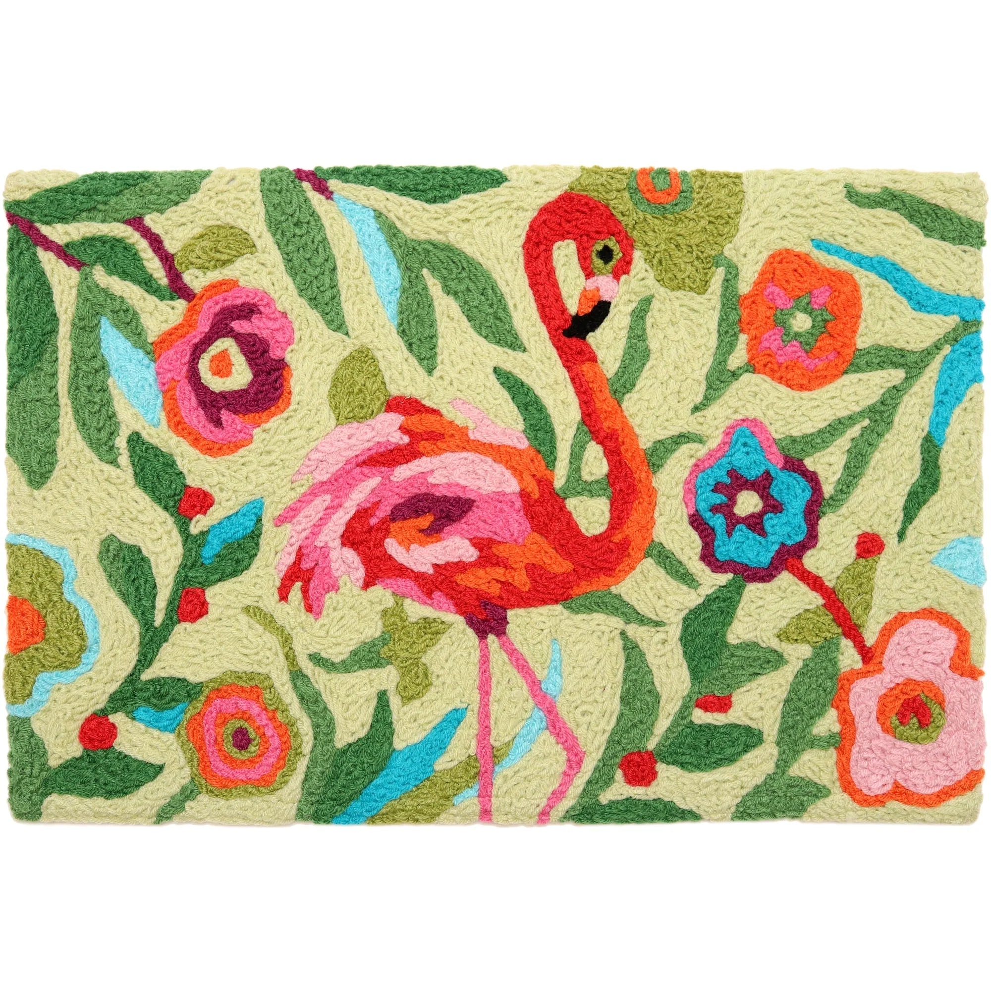 FLAMINGO GARDEN 20X30"RUG