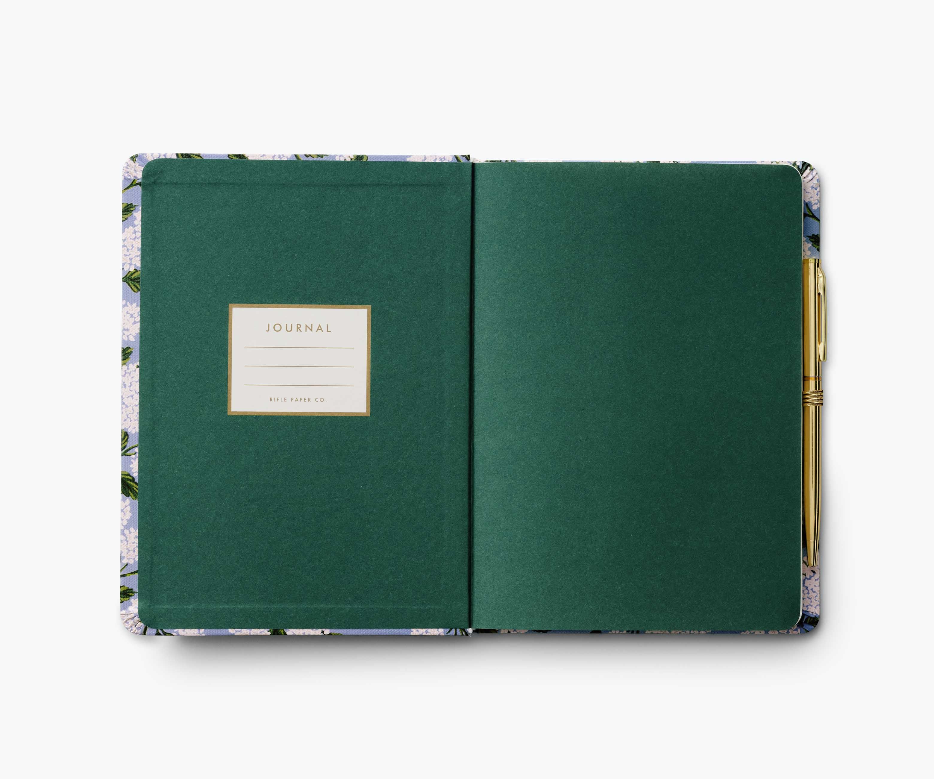 HYDRANGEA JOURNAL WITH PEN