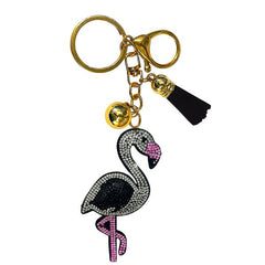 Crystal Keychain - Flamingo 4