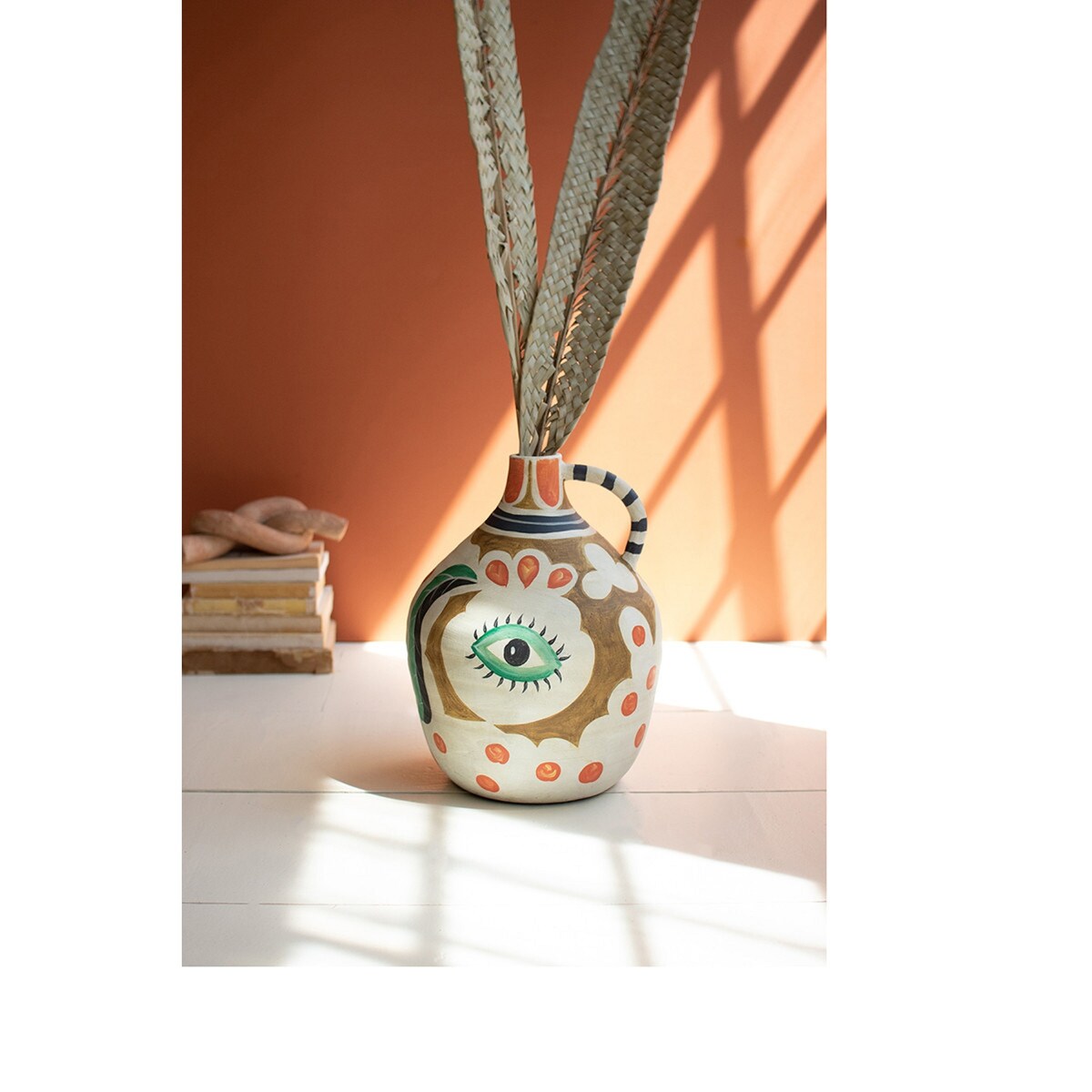 CERAMIC PITCHER WITH EYE