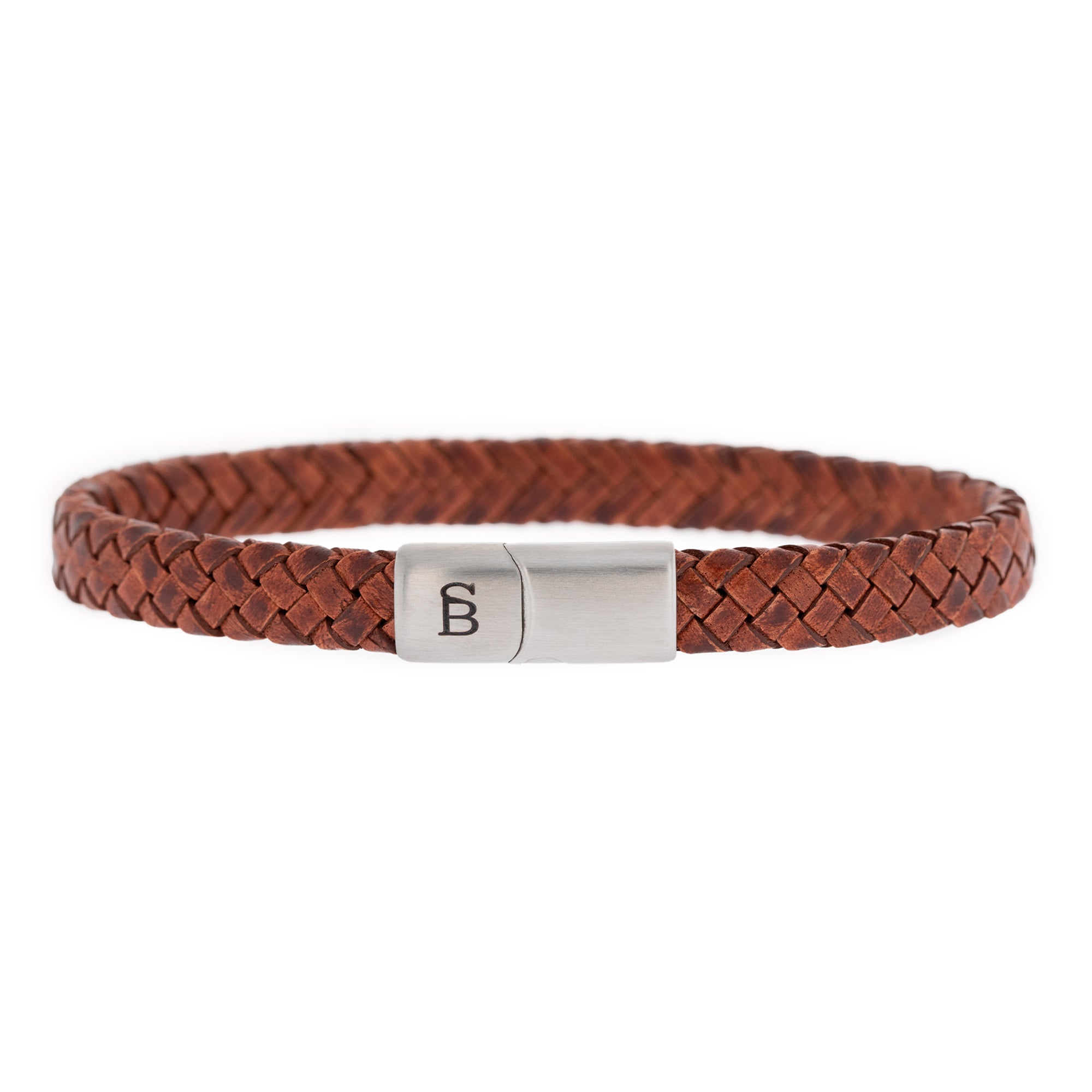 Leather Bracelet Riley - Caramel - Sm