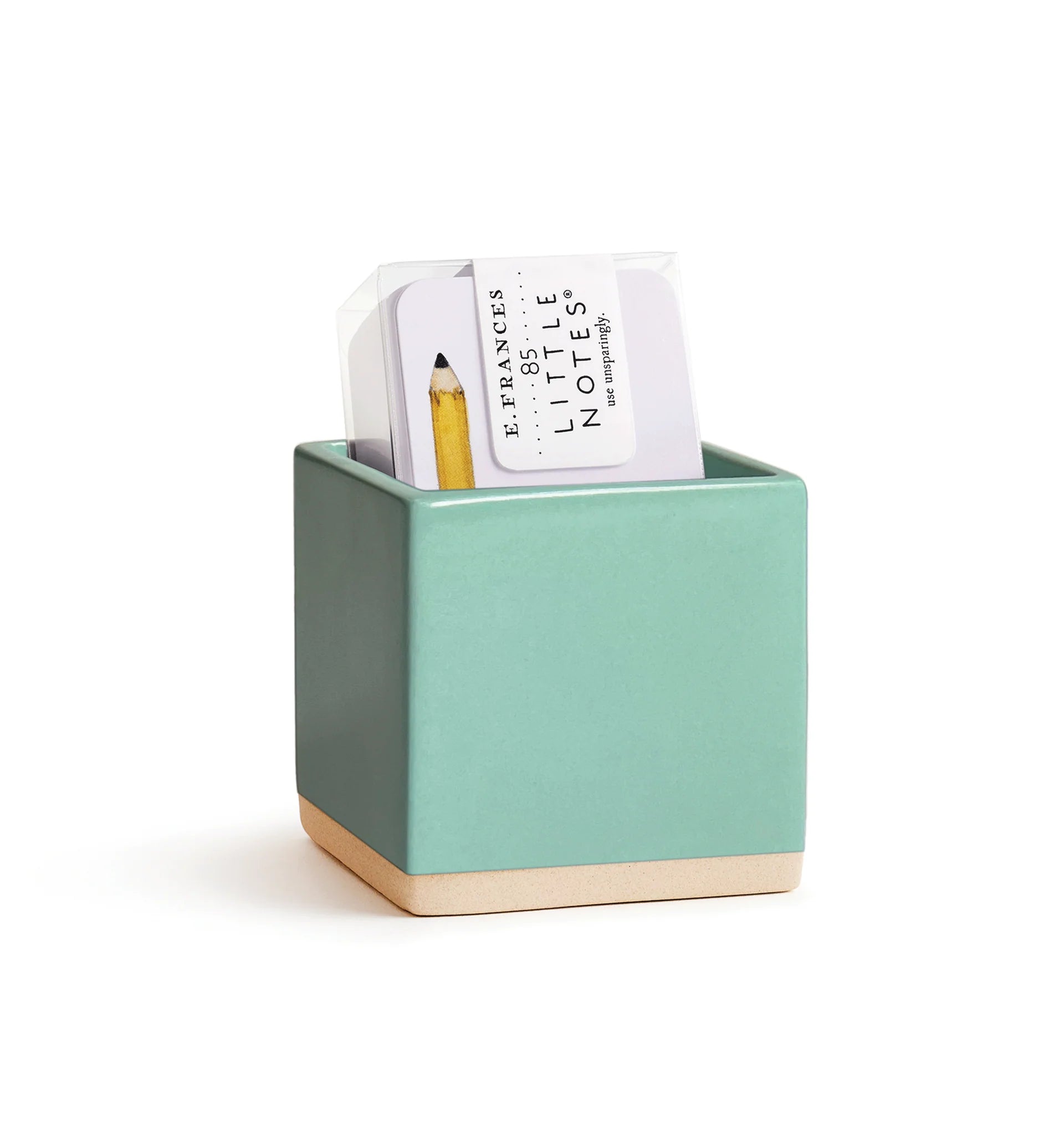 SEA GLASS -LITTLE NOTES CERAMIC HOLDER