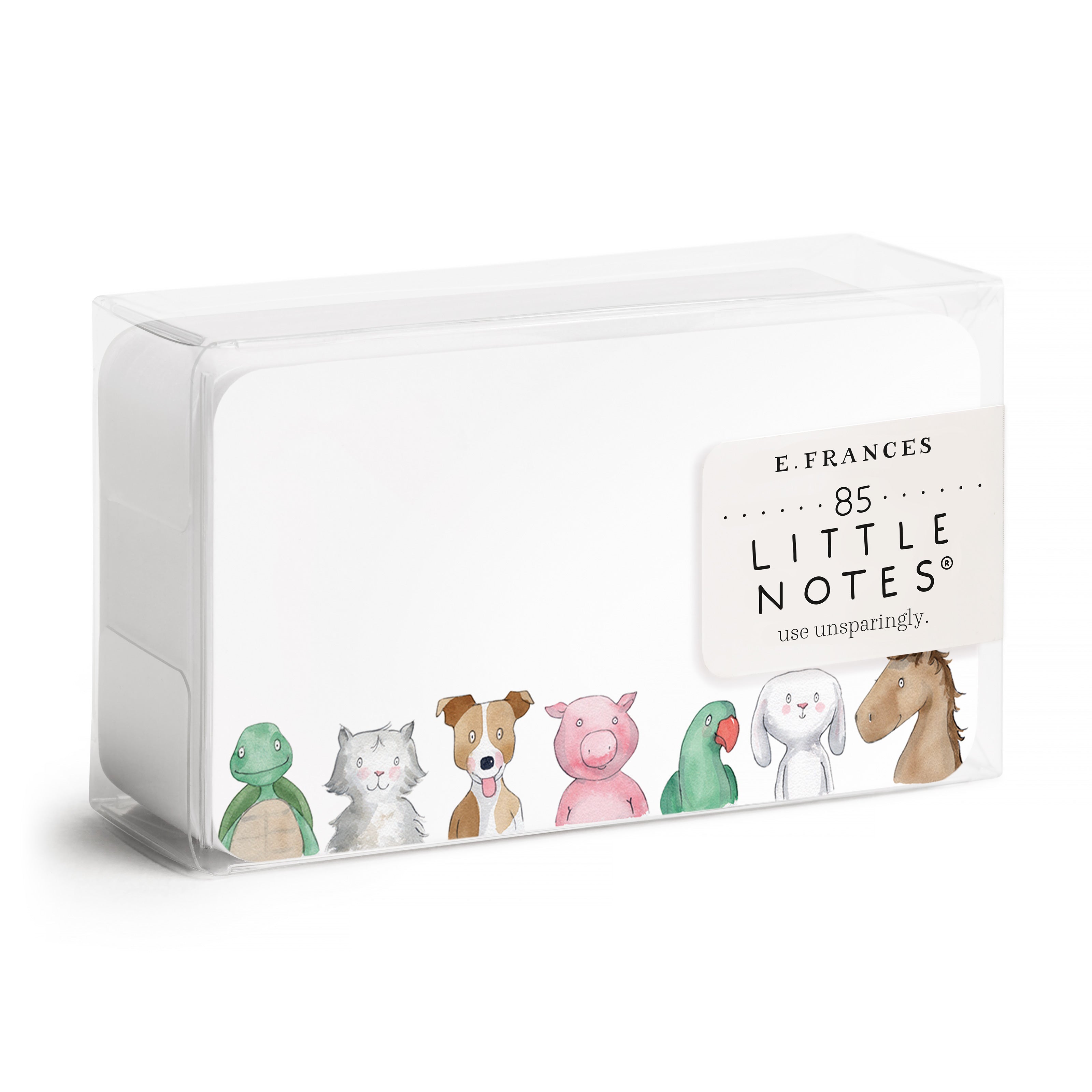 ANIMAL FRIENDS-LITTLE NOTES BOXED SET OF 85 MINI NOTE CARDS