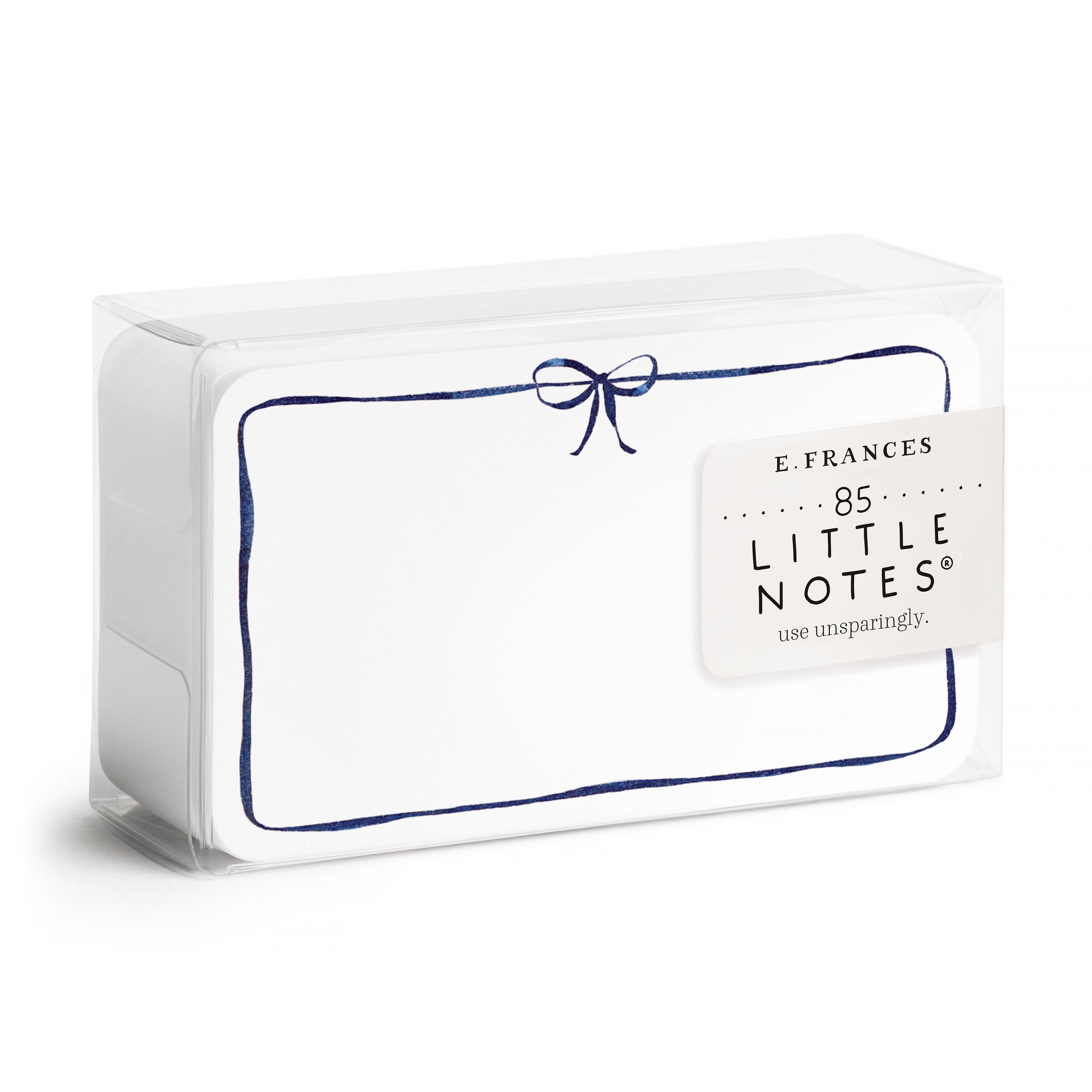 NAVY BOW LITTLE NOTES-BOXED SET 85 MINI NOTECARDS