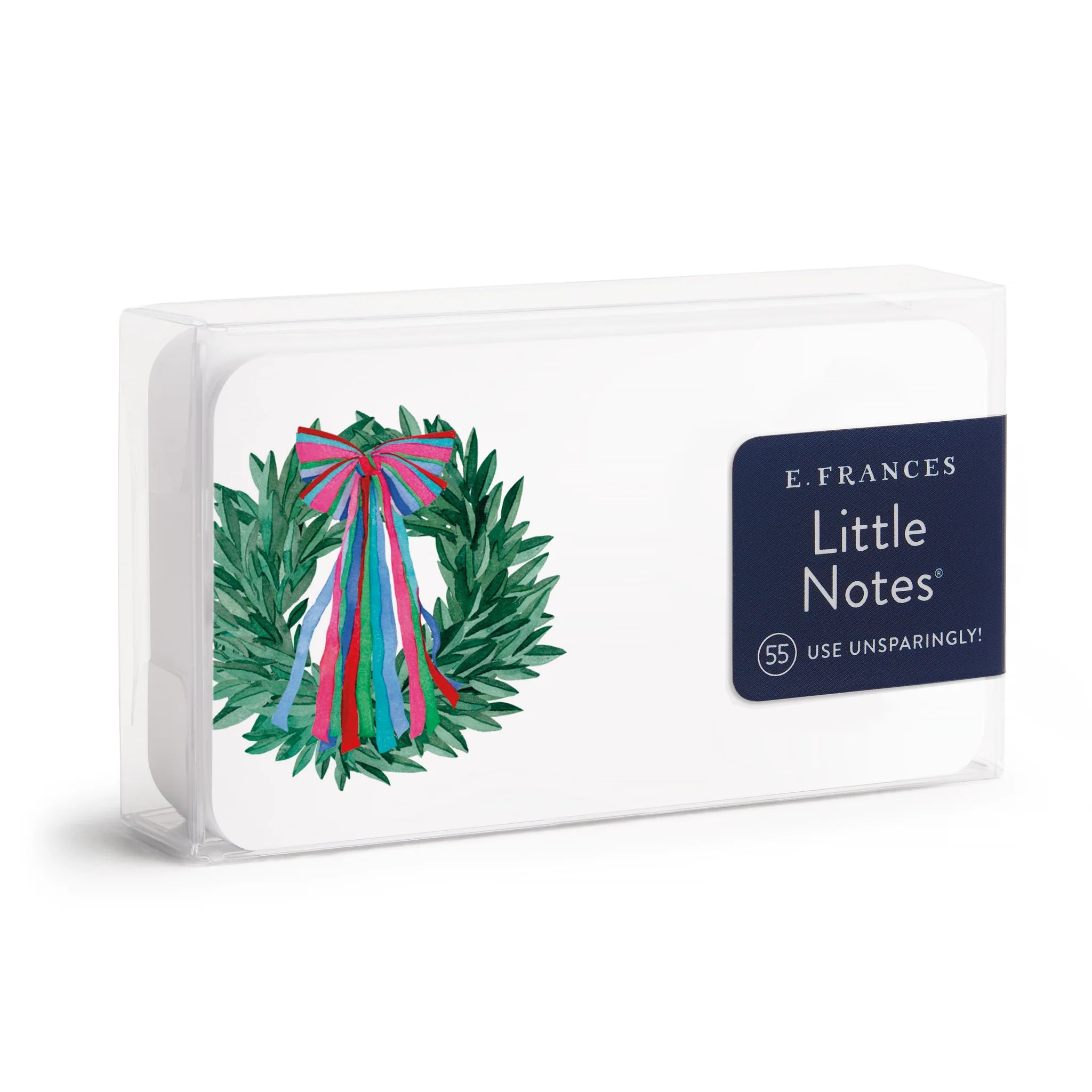 COLORFUL WREATH LITTLE NOTES SET OF 55