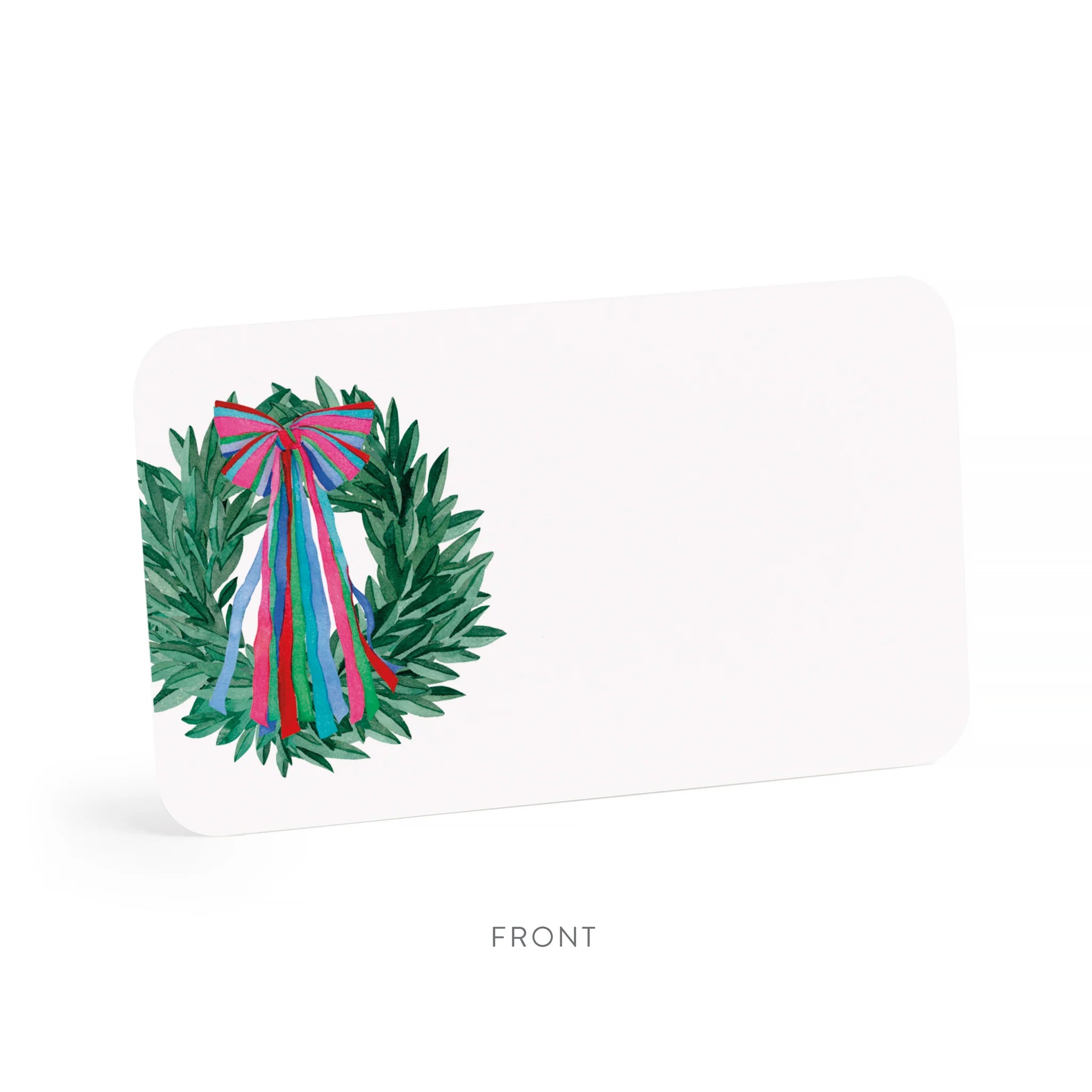 COLORFUL WREATH LITTLE NOTES SET OF 55