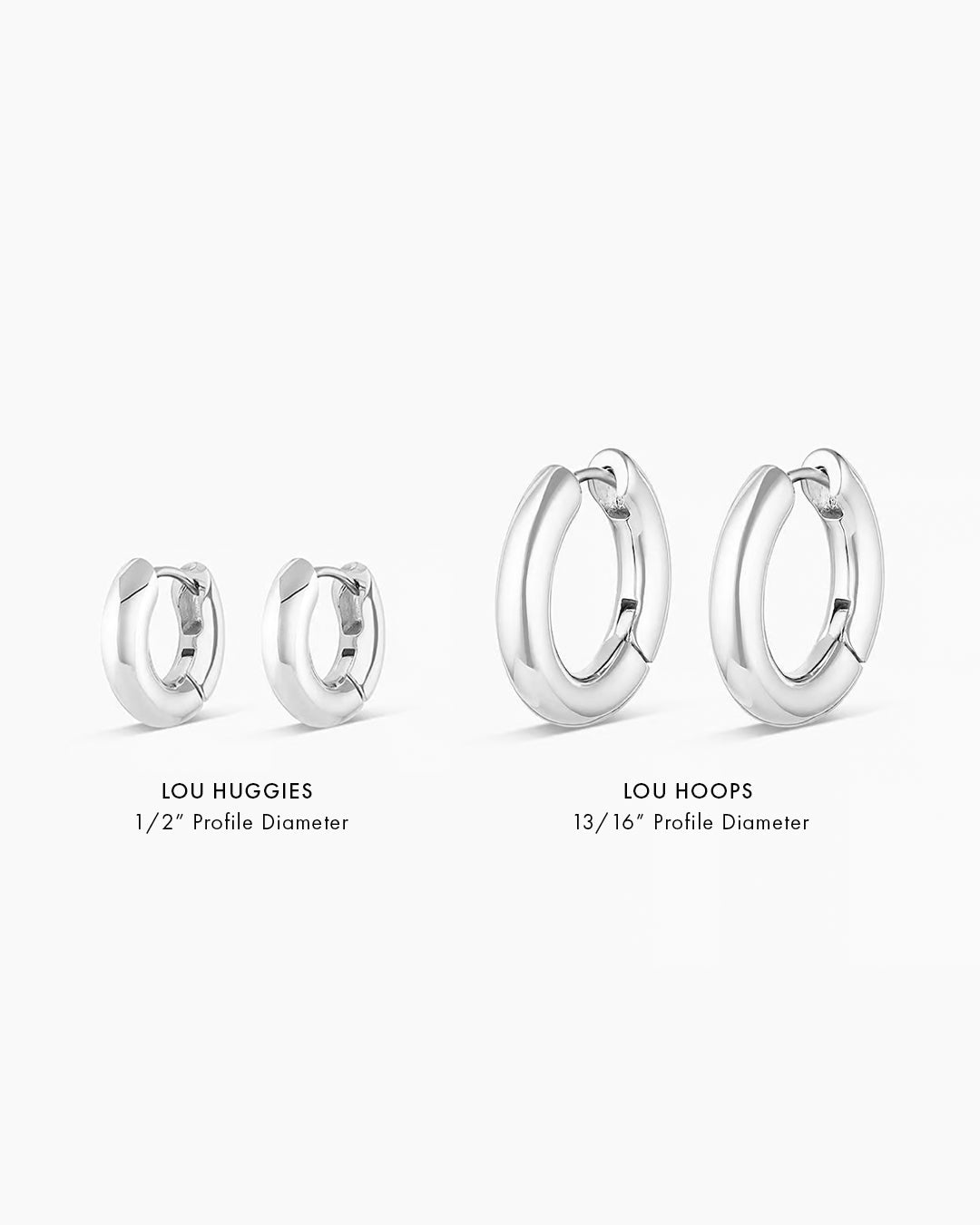LOU HUGGIES SILVER