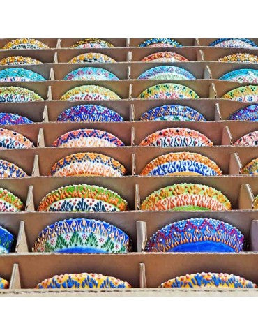 TURKISH 3" LACE BOWL MULTI-COLOR