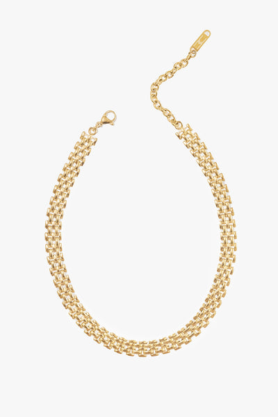 Lattice Choker - Gold
