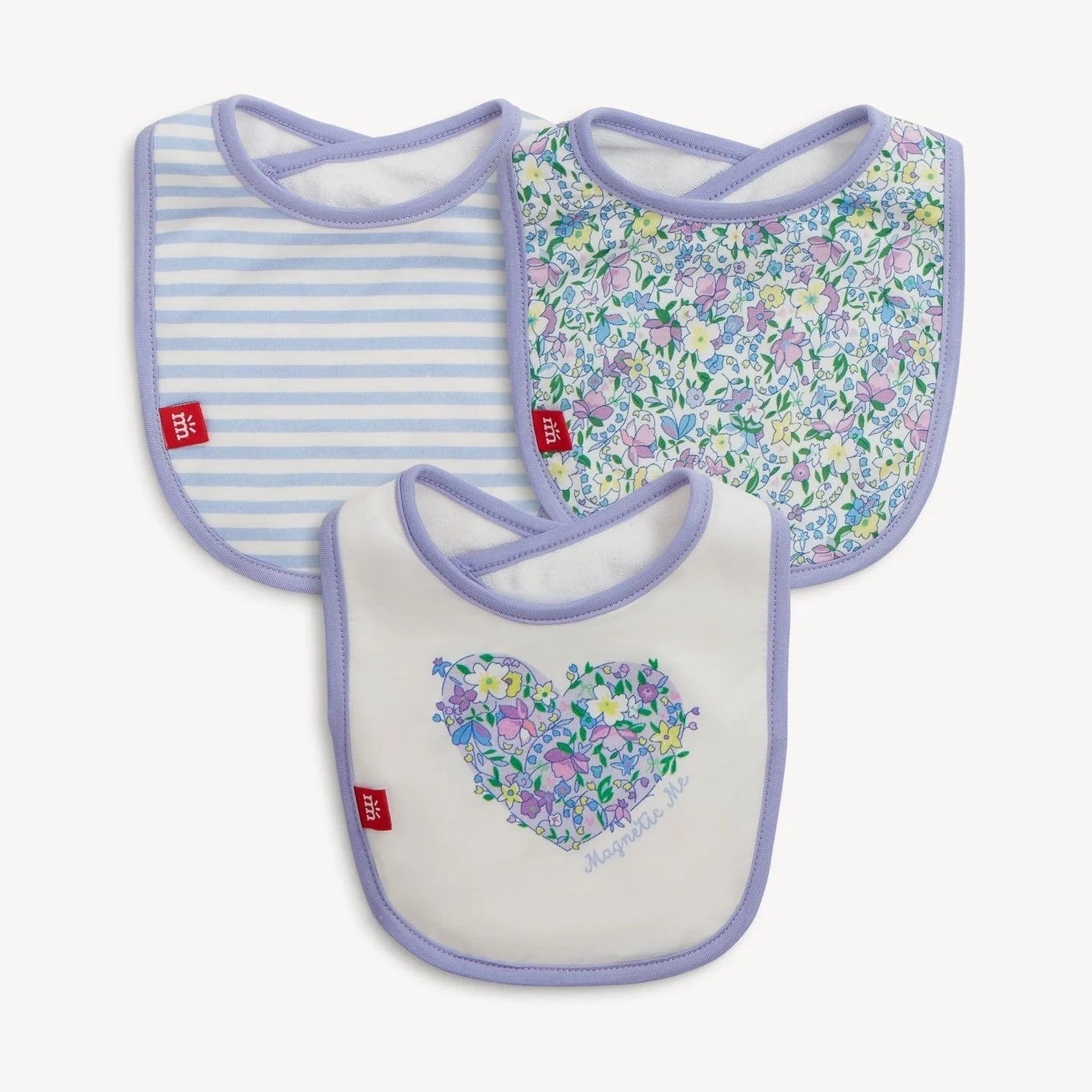 Lavinia Modal Magnetic Bibs (3-pack)