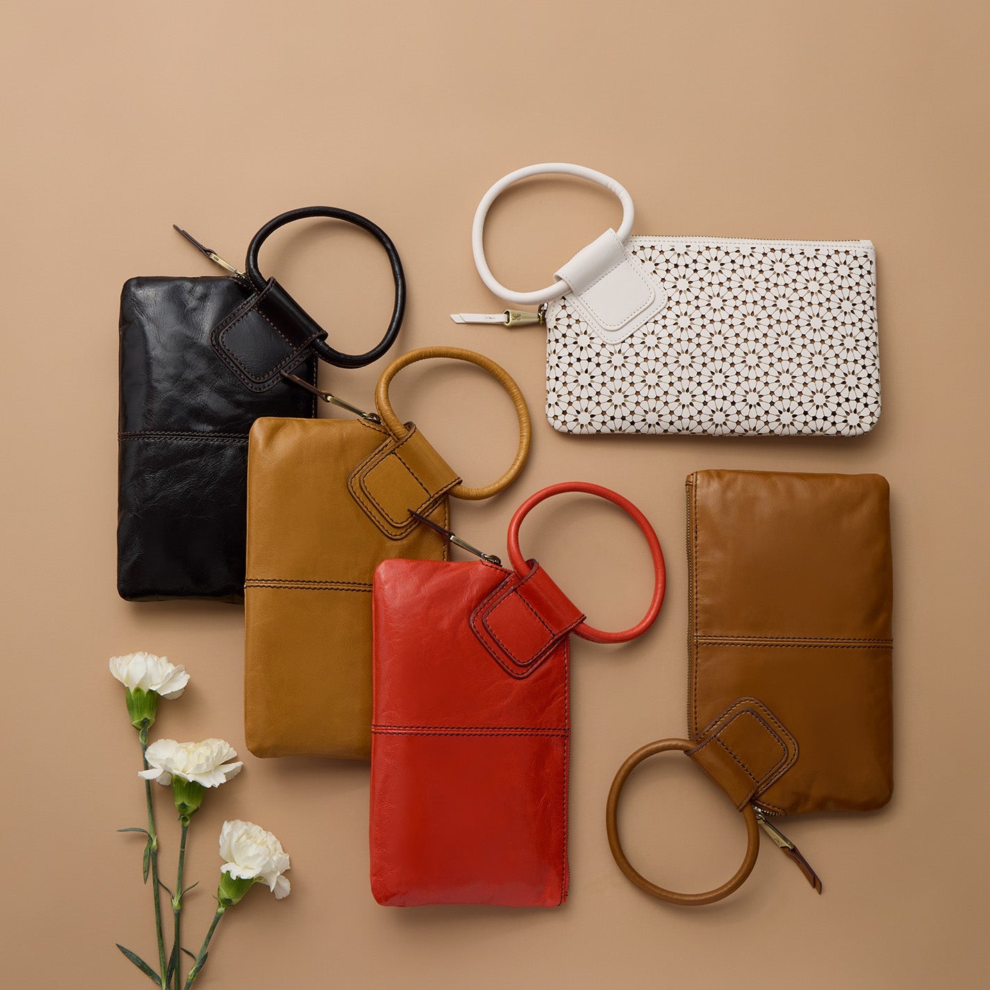 SABLE WRISTLET-GRENADINE