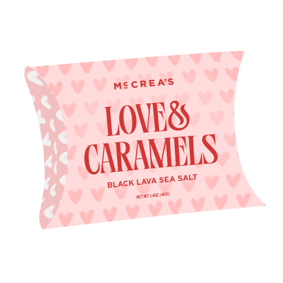 1.4 oz Pillow of Love & Caramels, 5 Piece