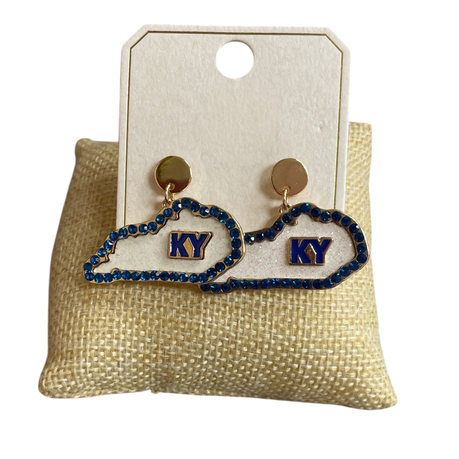 Kentucky State Earrings