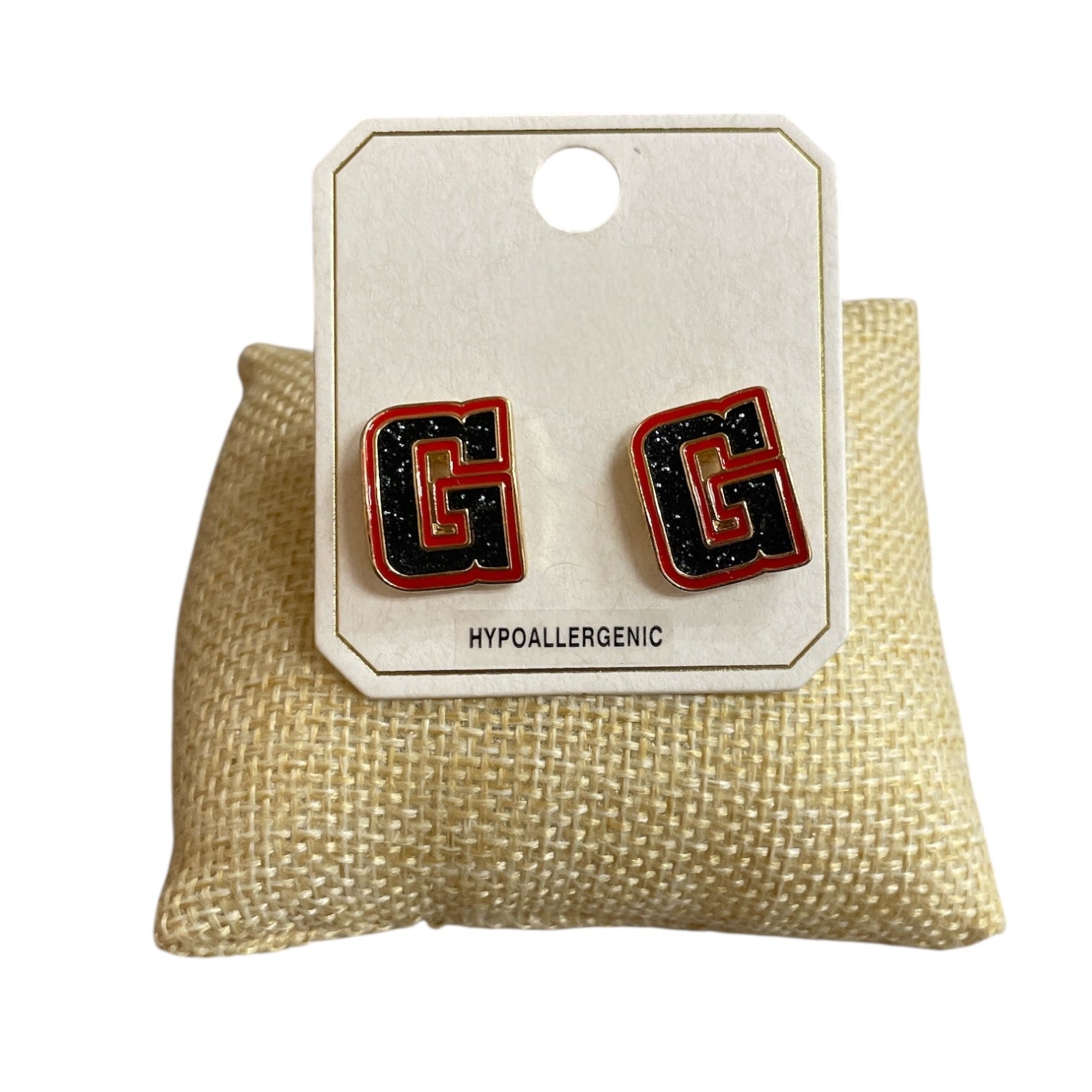 "G" Sparkle Earrings