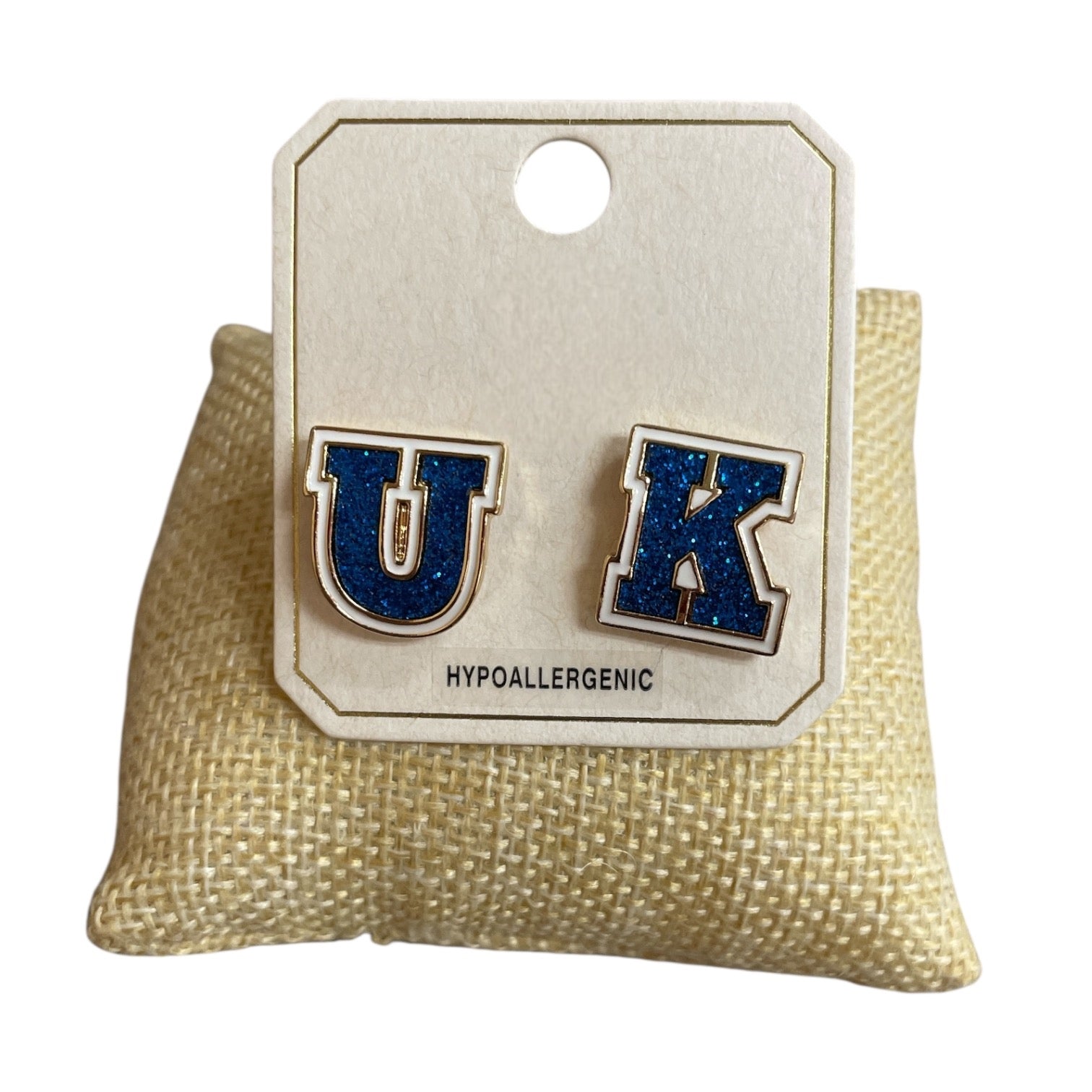 "UK" Sparkle Earrings