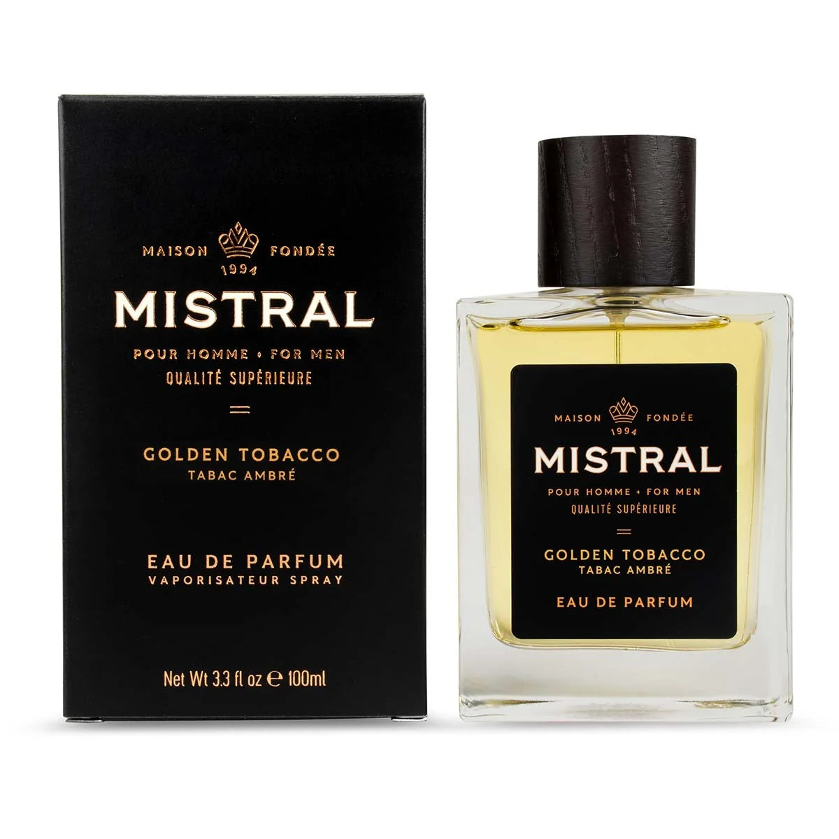 Men's Cologne 100ml Golden Tobacco