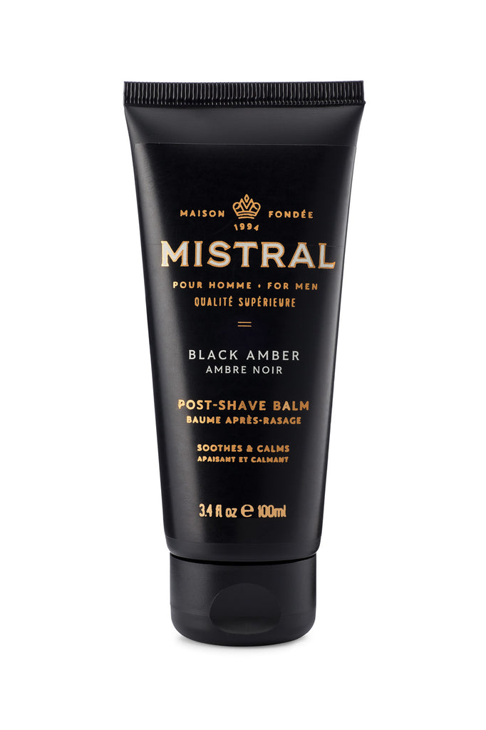 Men's Post Shave Balm 100ML Black Amber
