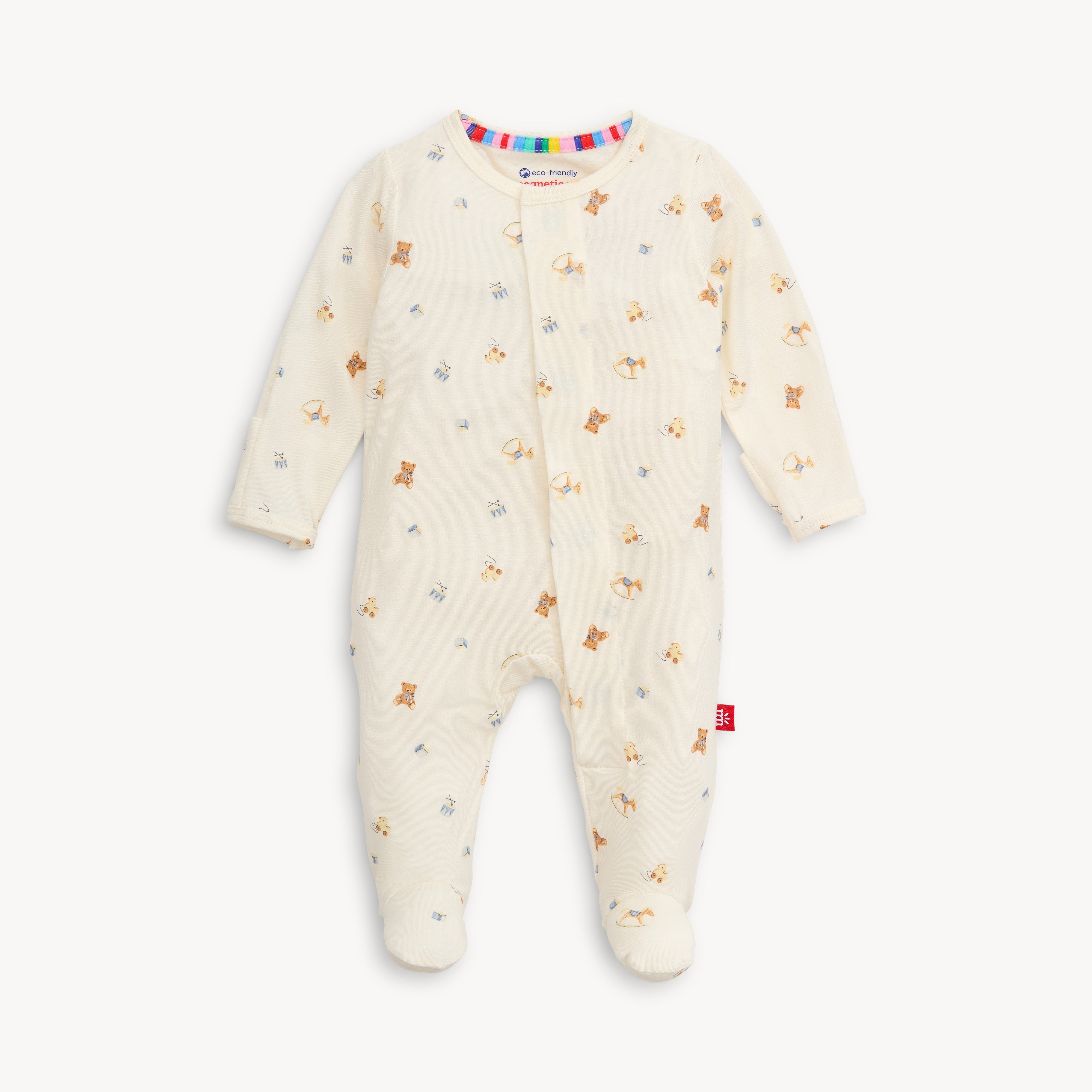 LULLABY LANE MODAL MAGNETIC FOOTIE 3-6MOS