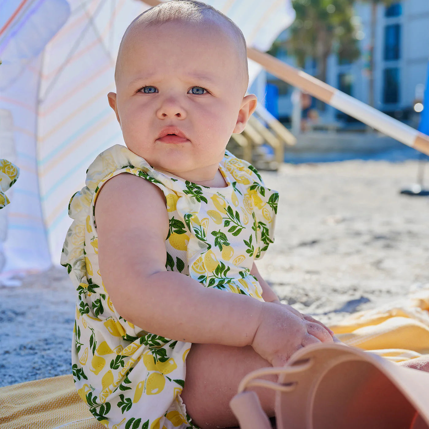 Simply The Zest Modal Magnetic Romper 6-9 Mos.