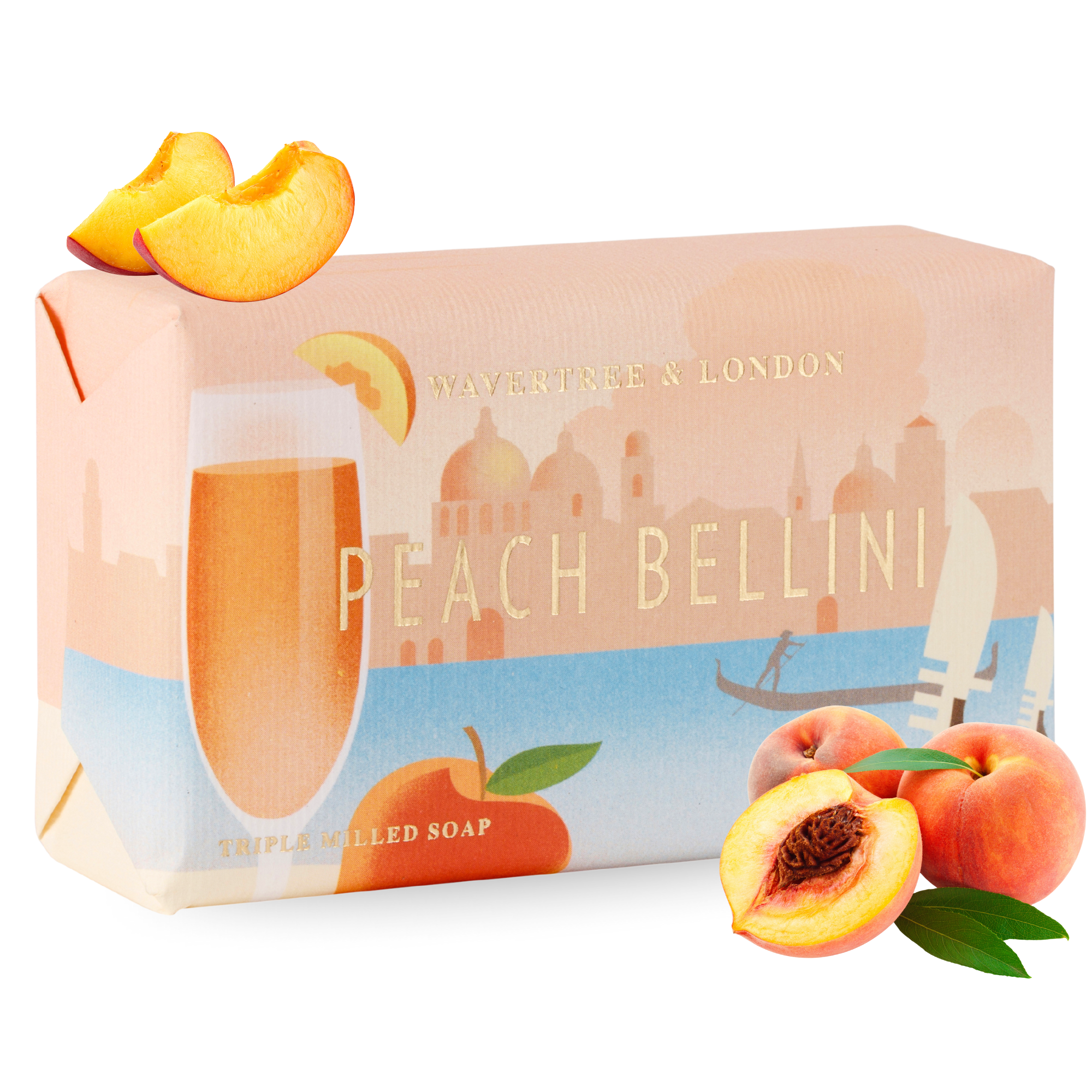 PEACH BELLINI LUXURY SOAP