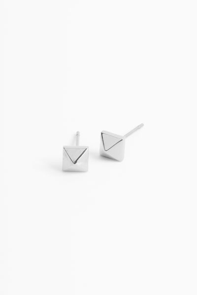 Melrose Studs 5mm - Silver