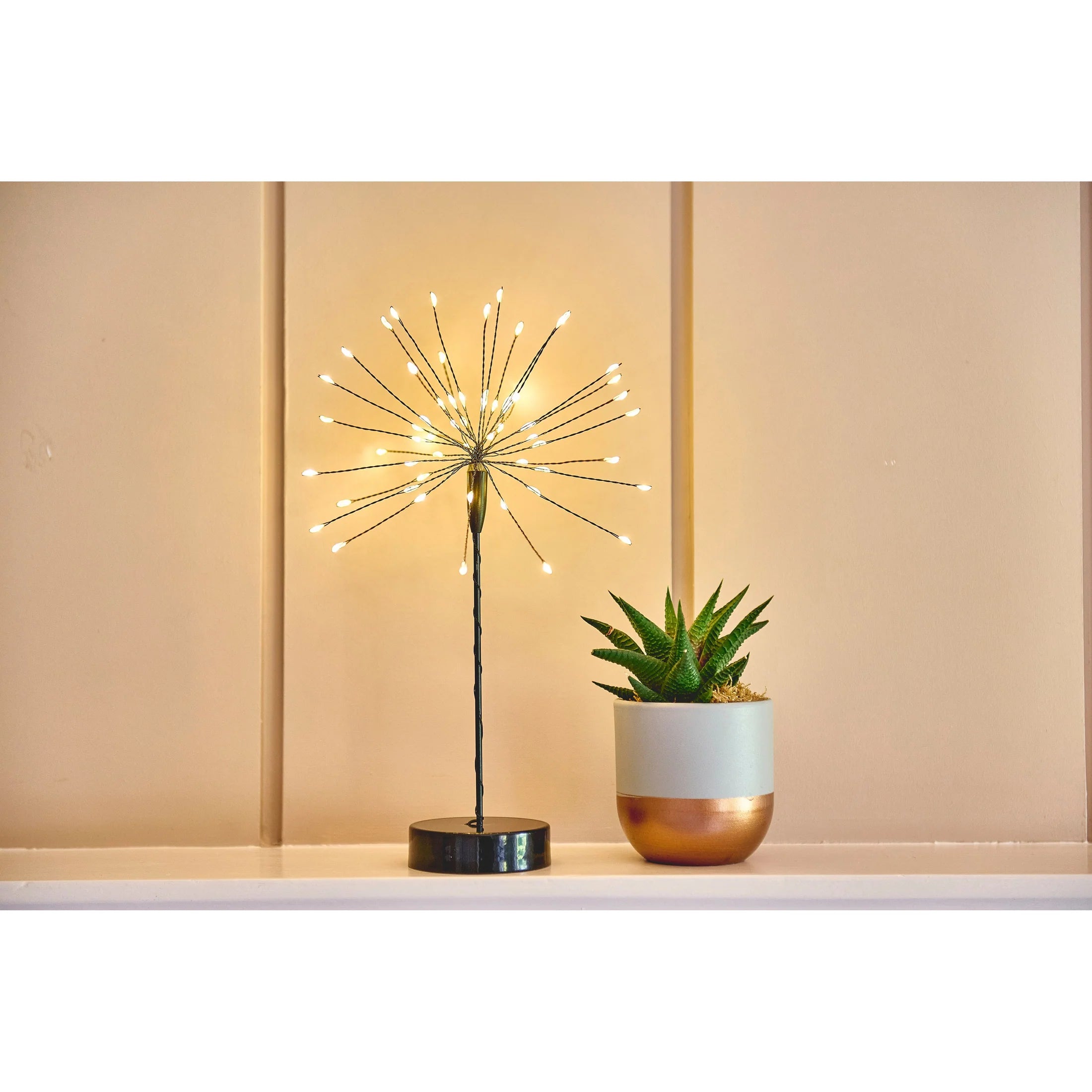 Mini Table Starburst Light - Color: Black