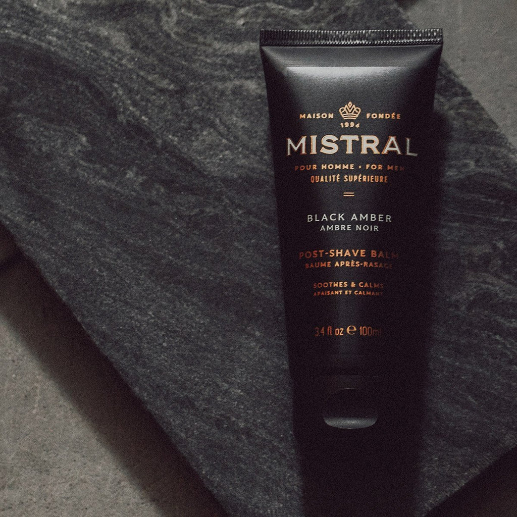 Men's Post Shave Balm 100ML Black Amber