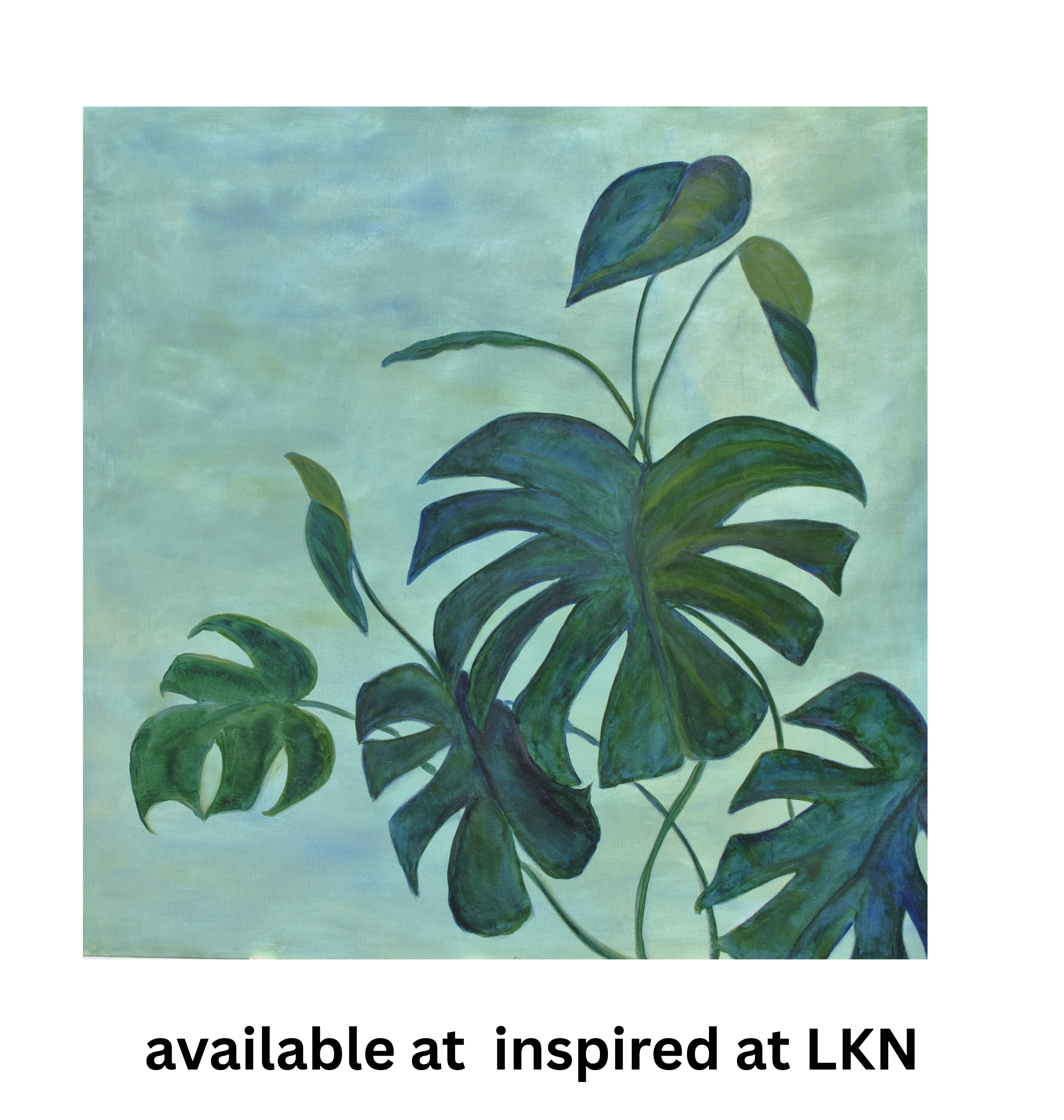 Monstera (48" x 60")