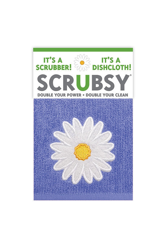 SCRUBSY CLOTH; DAISY