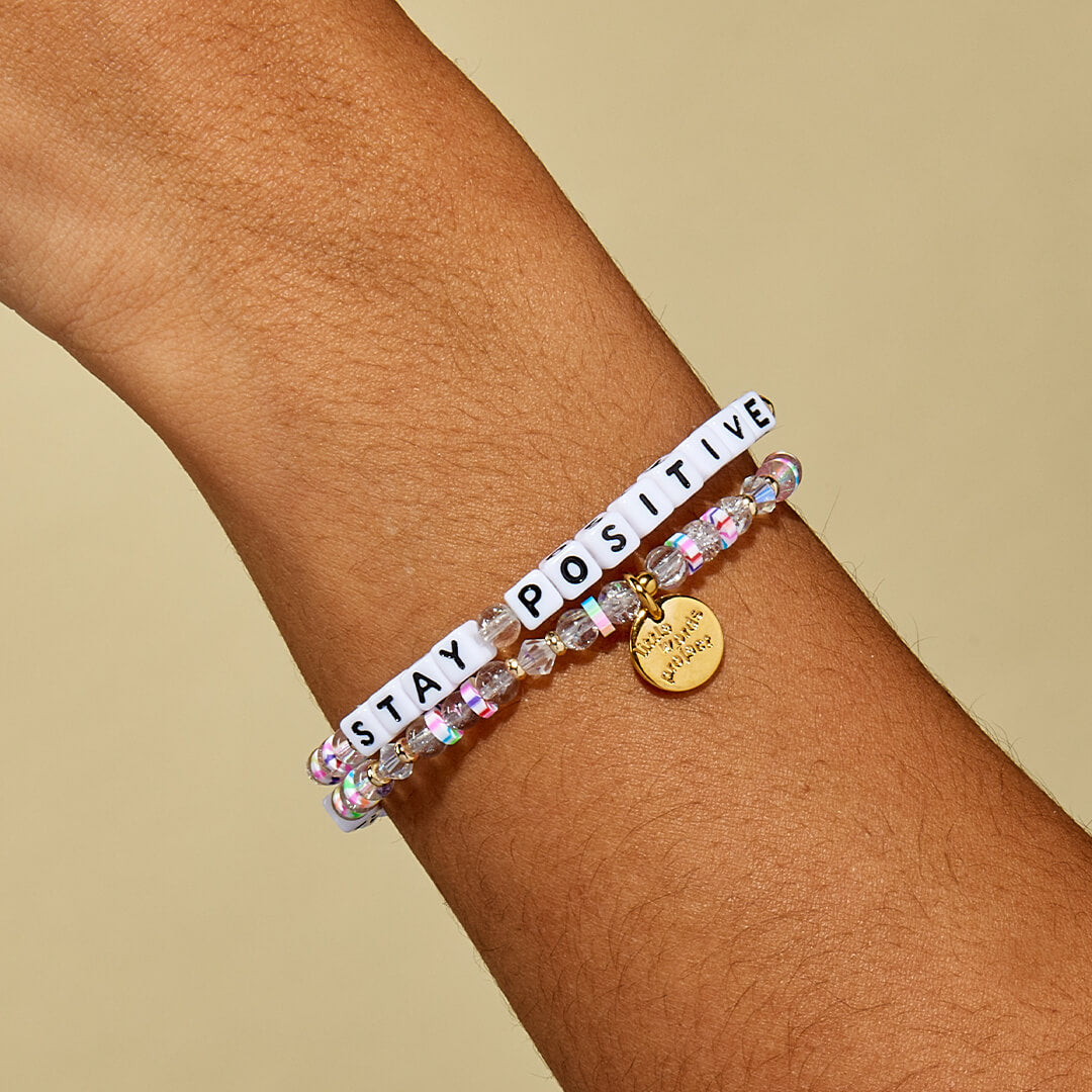 Stay Positive (Clear & pearl) S/M