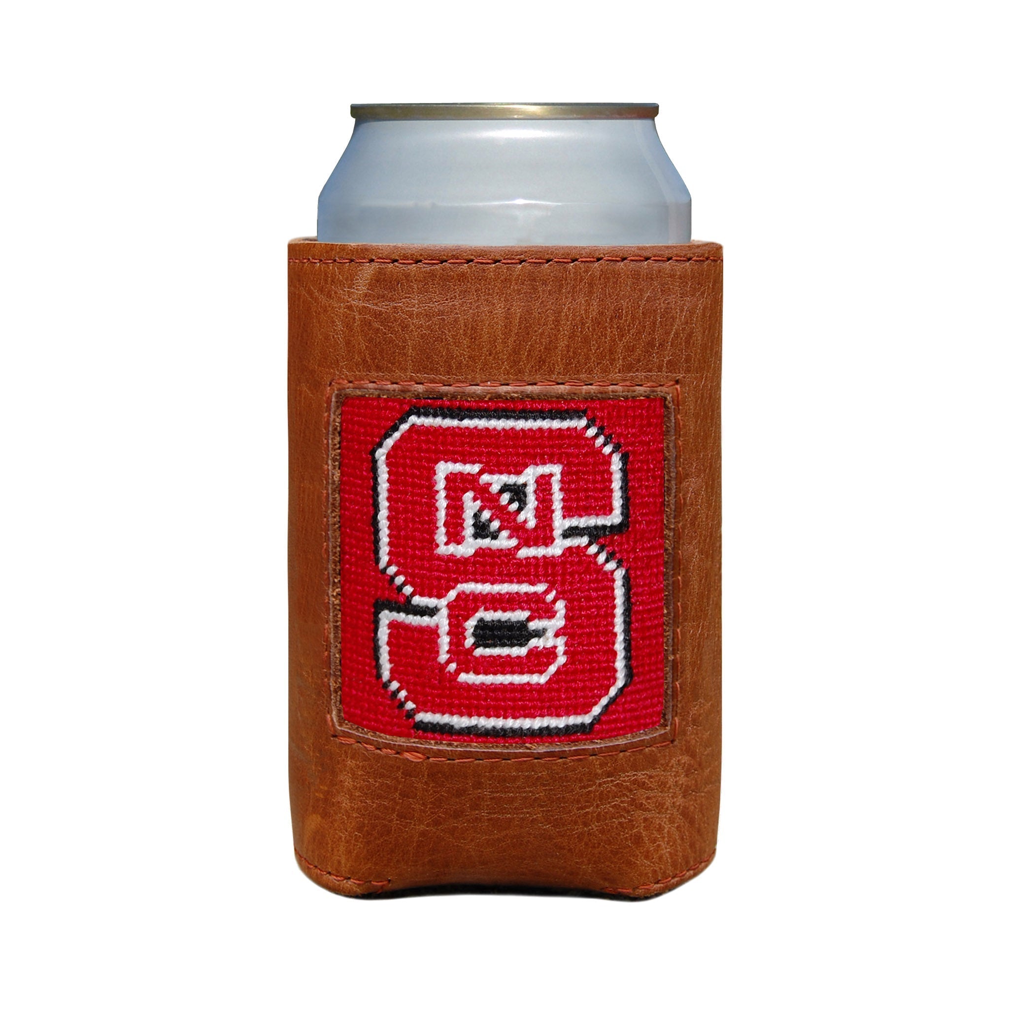NC State - Needlepoint Can Cooler