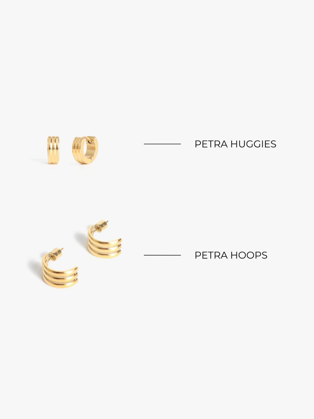 Petra Huggies - Gold